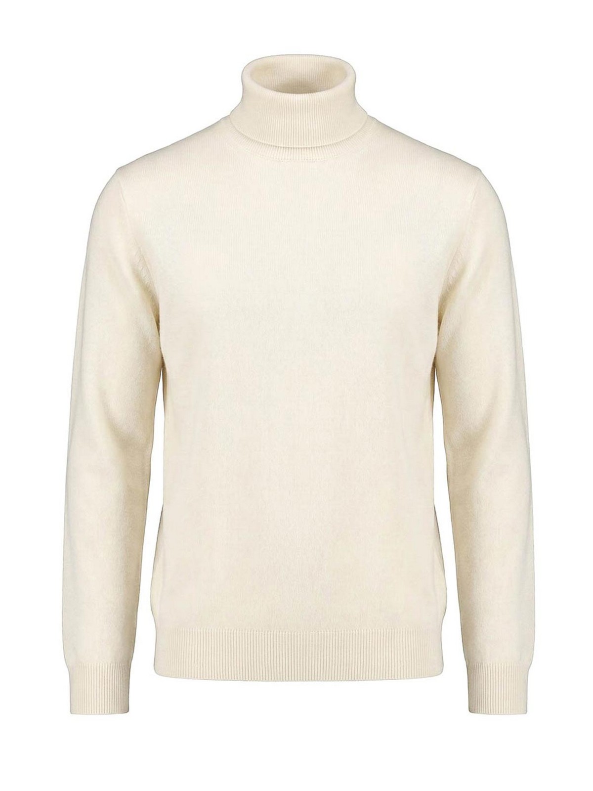 Drumohr Pull Col Roulé - Blanc