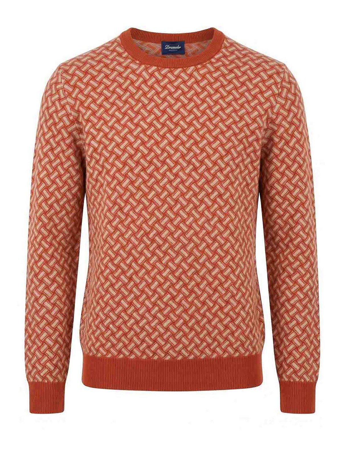 Drumohr Pull Col Rond - Vert