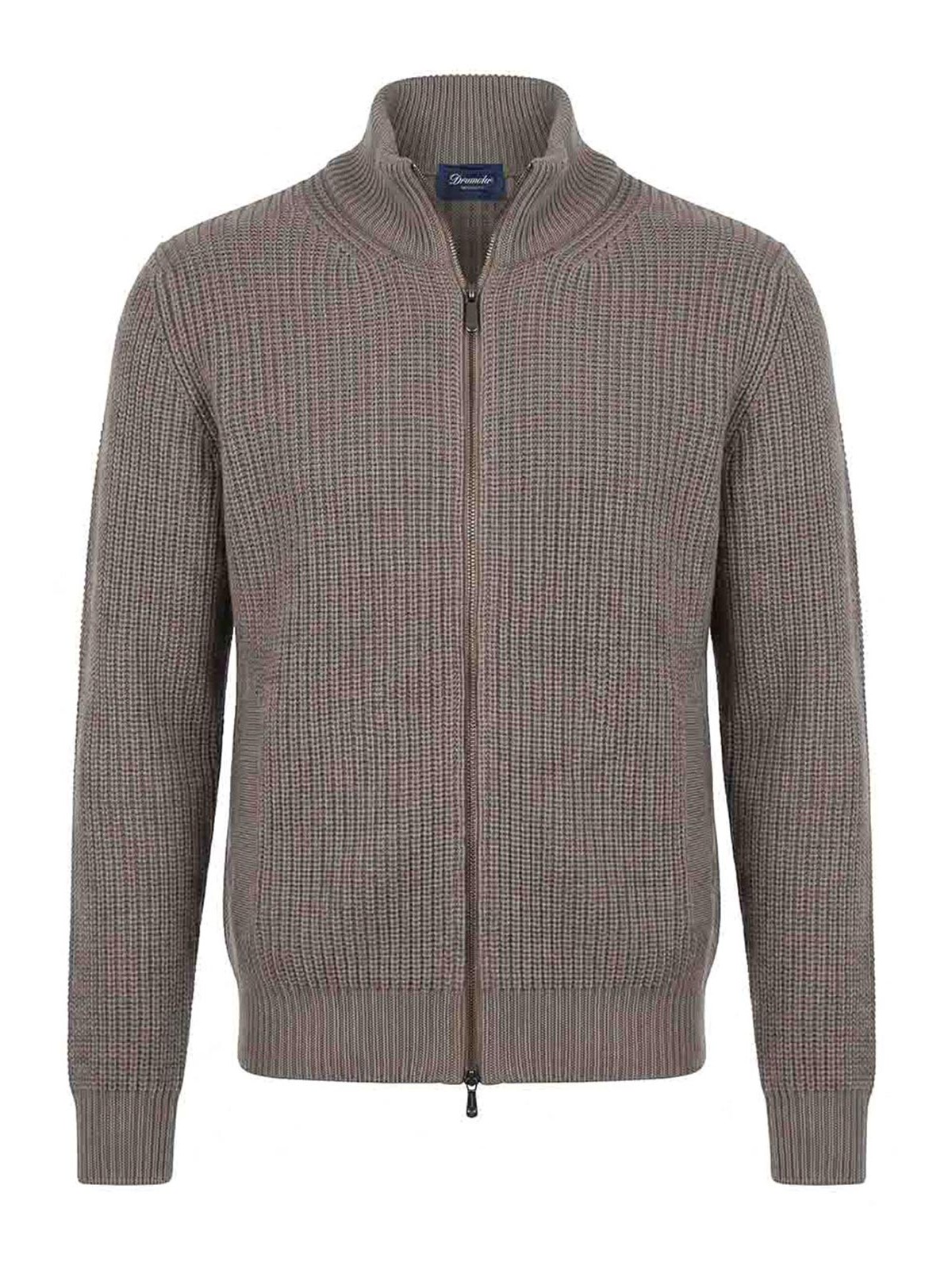 Drumohr Cardigan - Taupe