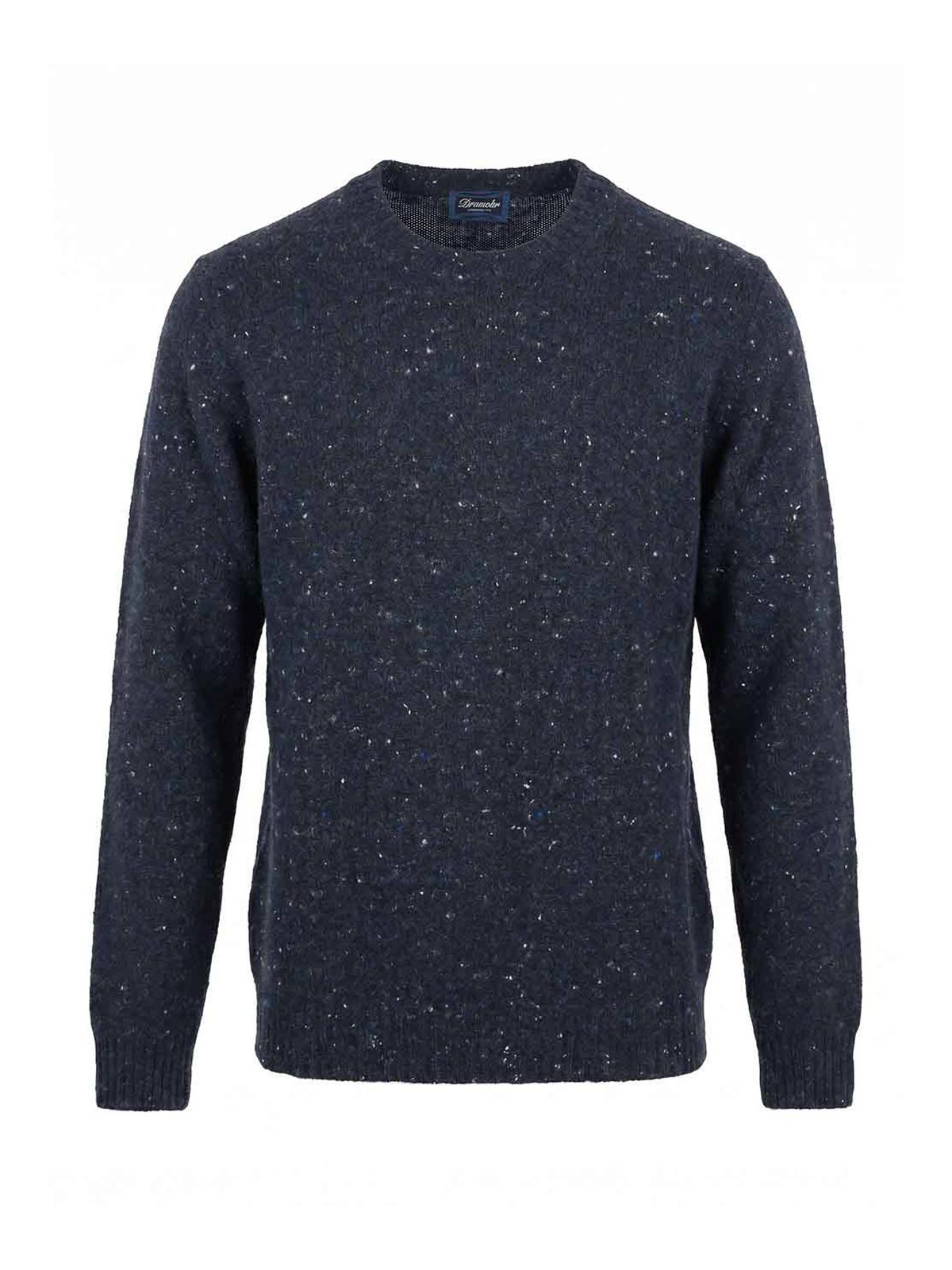 Drumohr Pull Col Rond - Bleu