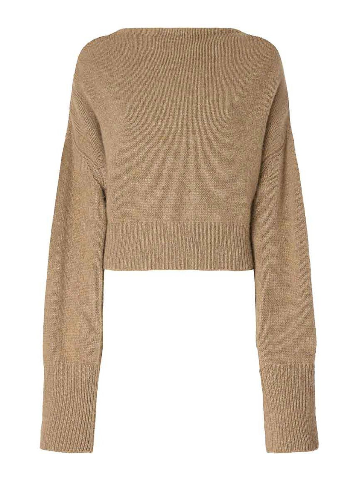 Ermanno Scervino Pull Col Rond - Beige