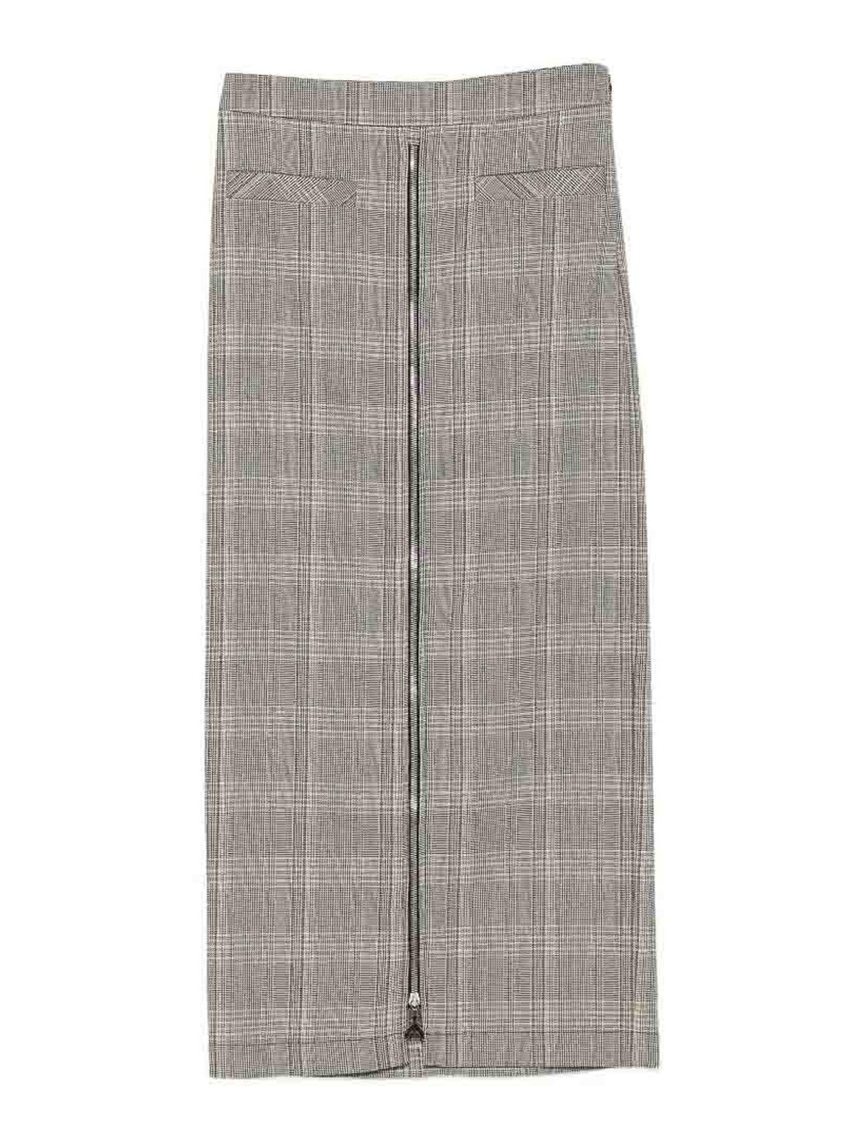 Patrizia Pepe Jupe Midi - Marron