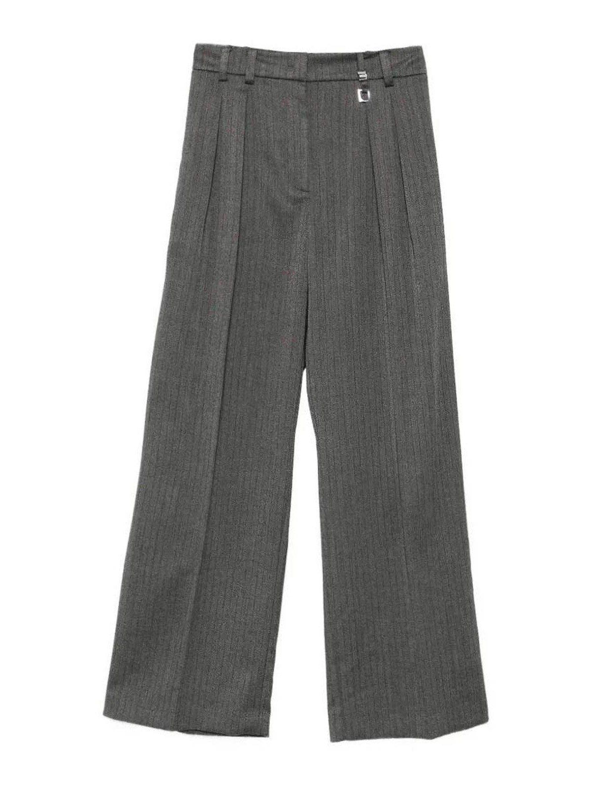 Patrizia Pepe Pantalons Décontractés - Gris