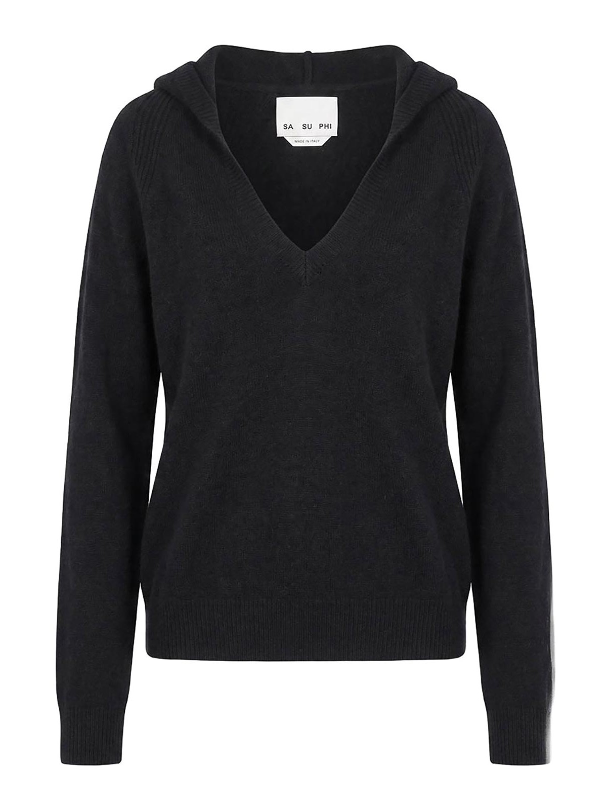 Sa Su Phi Pull Col Rond - Noir