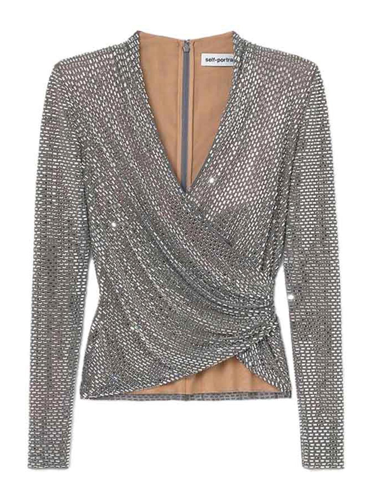 Self Portrait Top - Gris