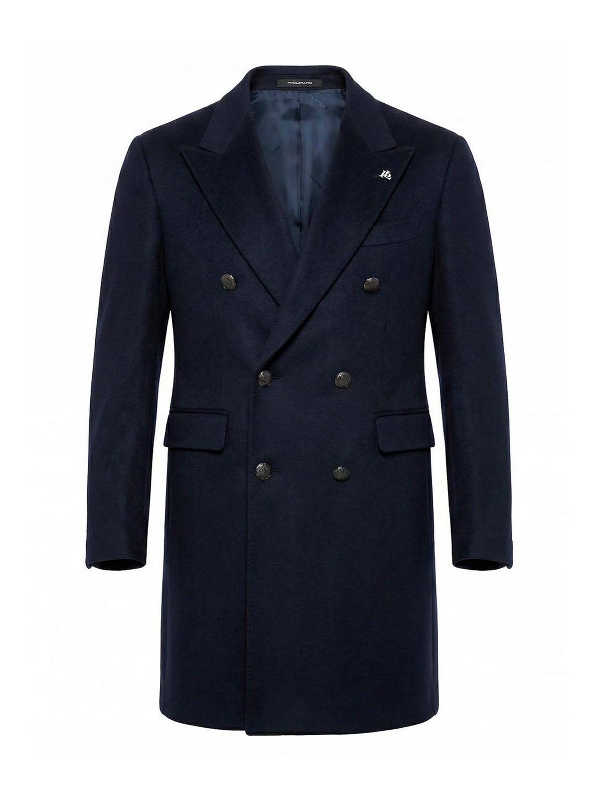Tagliatore Manteau Au Genou - Bleu