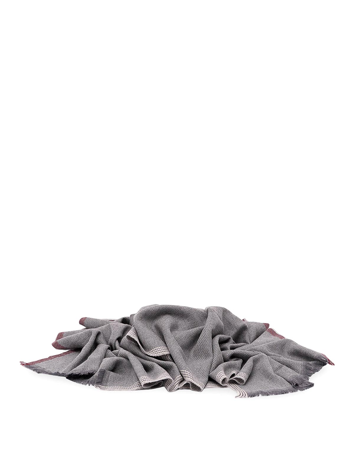 Brunello Cucinelli Écharpe - Gris