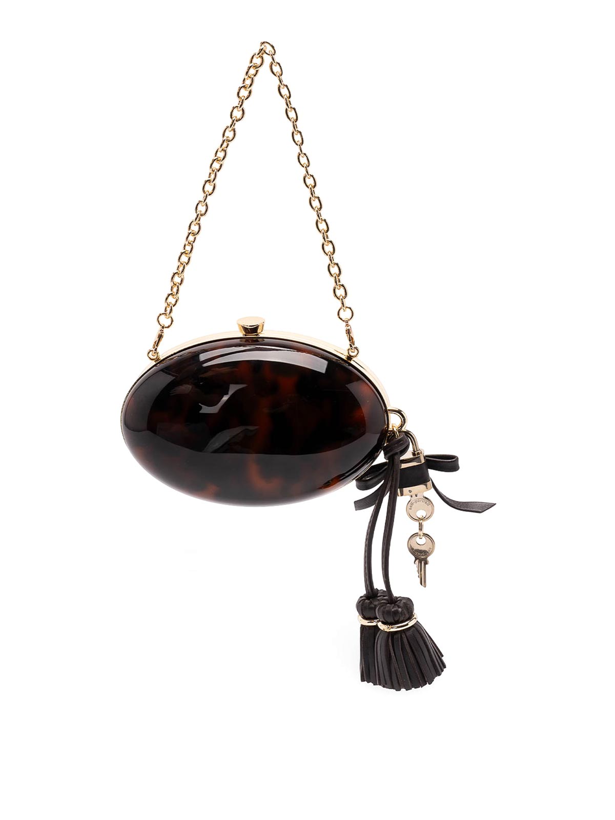 Self Portrait Pochette - Marron