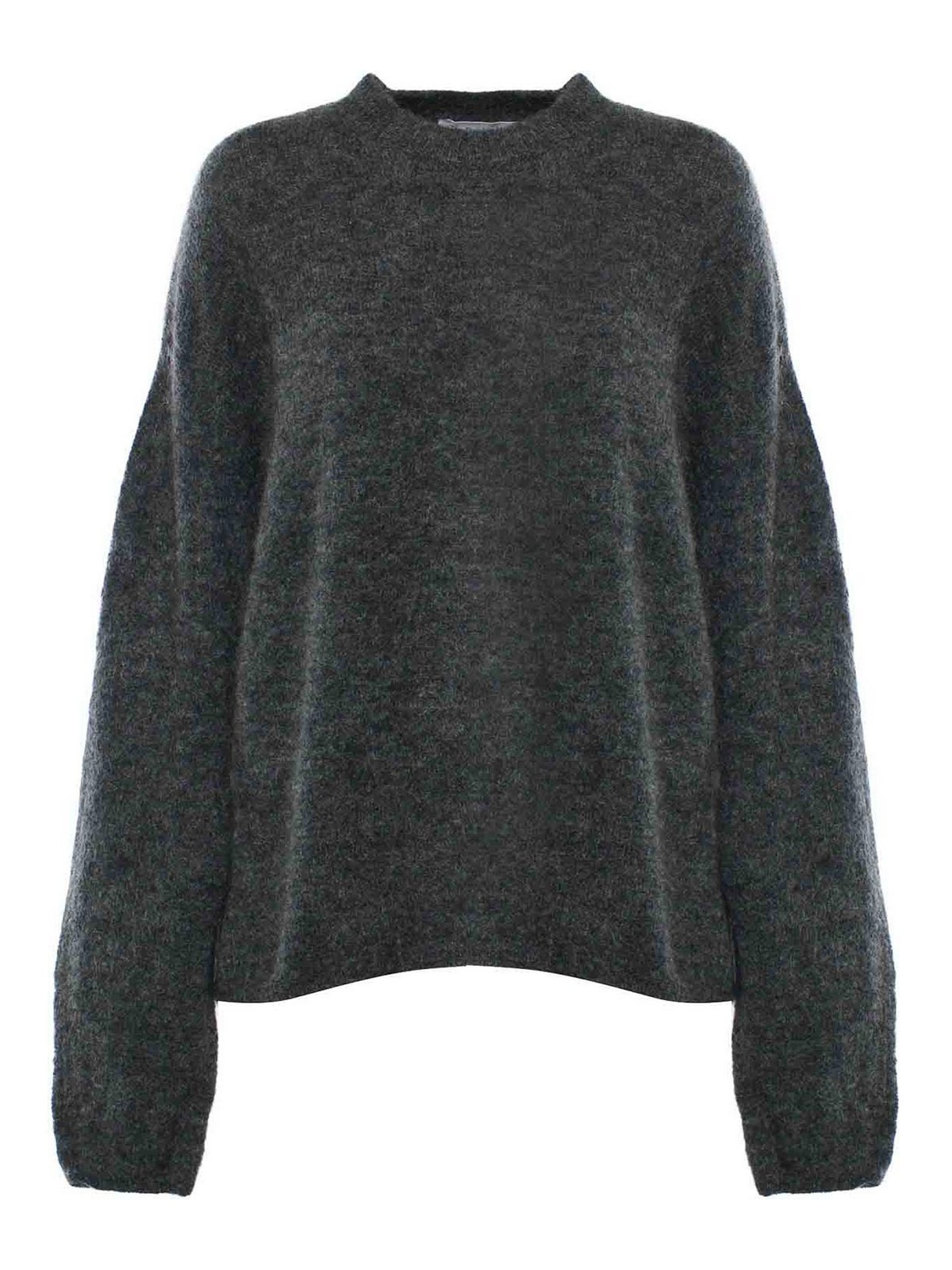 The Frankie Shop Pull Col Rond - Gris Foncé