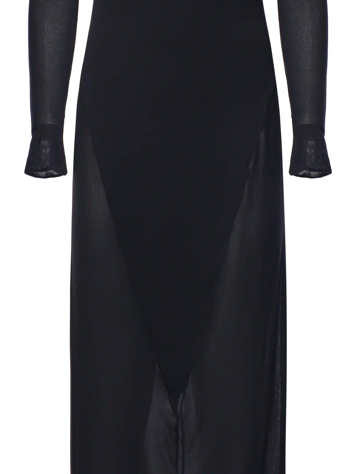 Alaïa Body-Conscious Jersey Dress - Black|AA9R3259J132D995