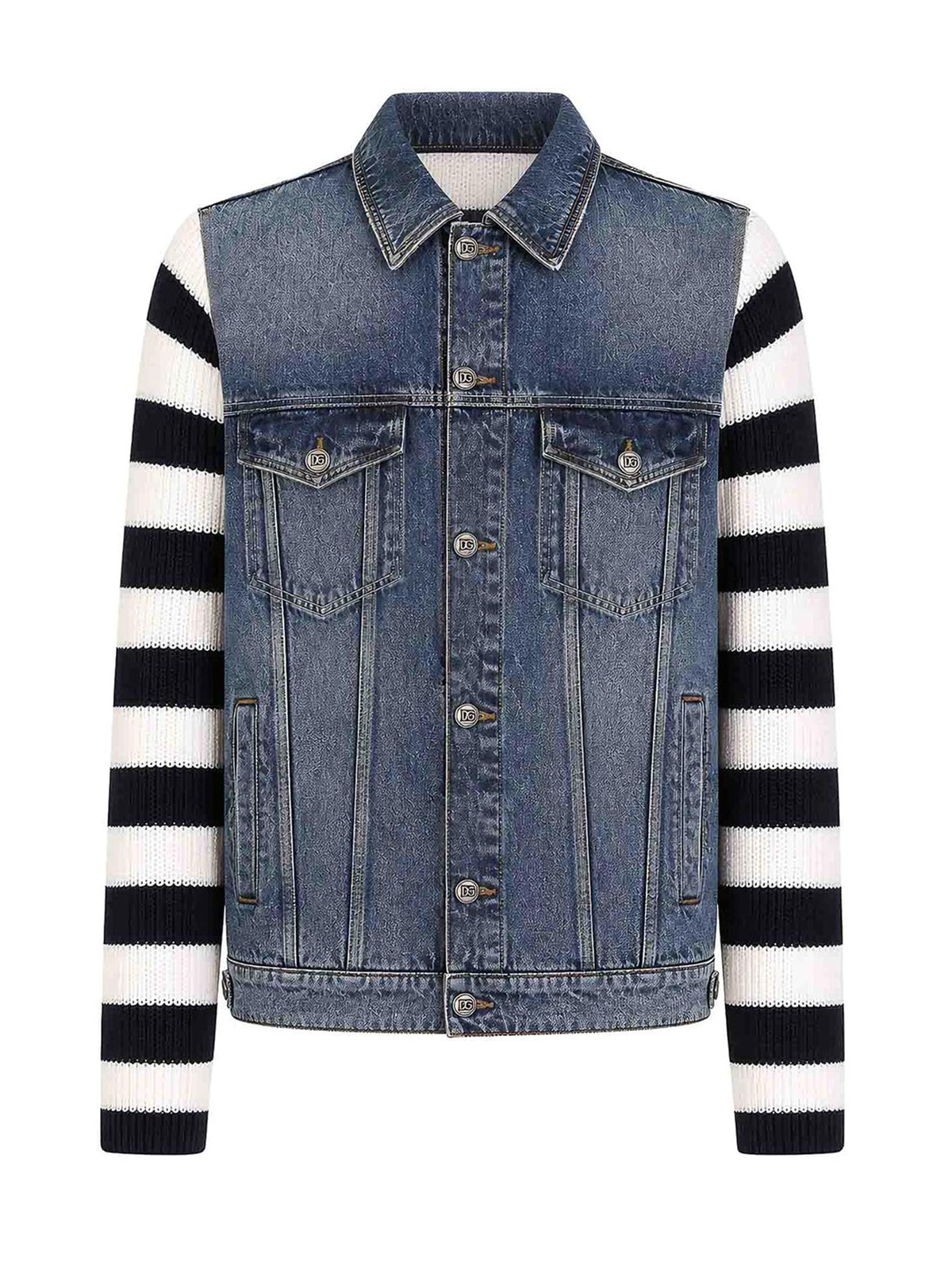 Dolce & Gabbana Veste En Jean - Multicolore