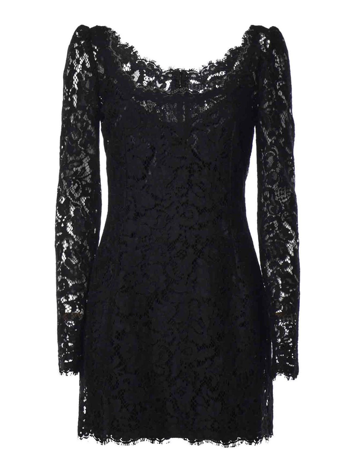 Dolce & Gabbana Robe Au Genou - Noir