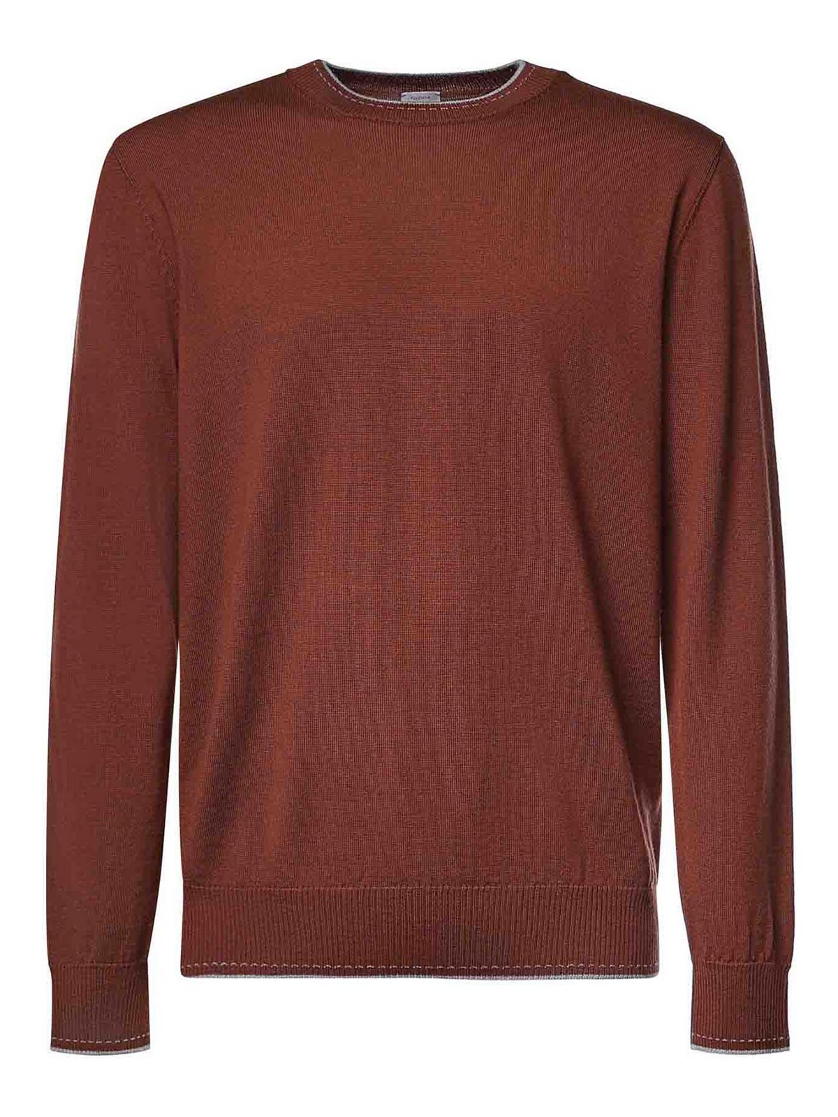 Eleventy Pull Col Rond - Gris