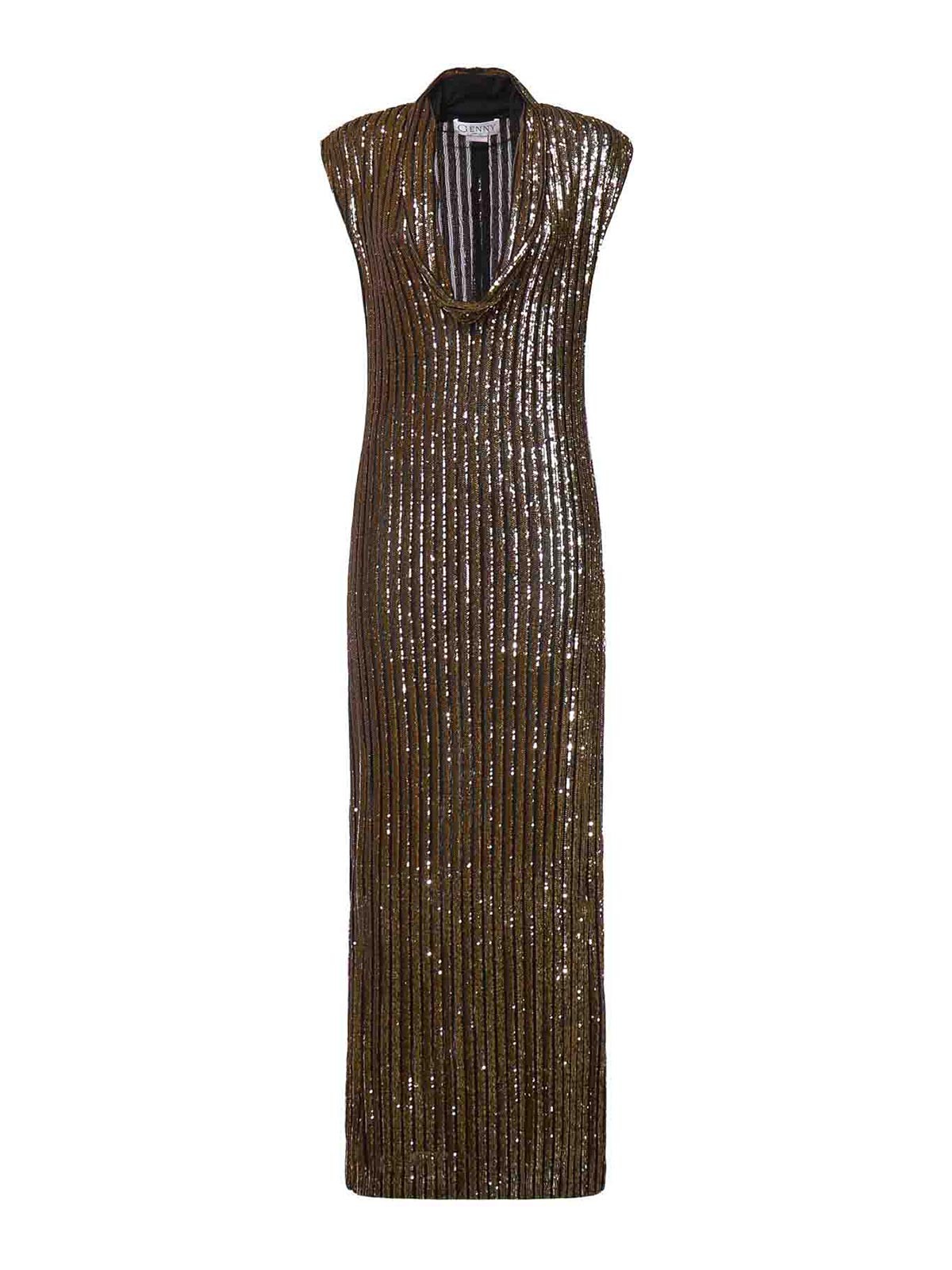 Genny Maxi Robe - Or
