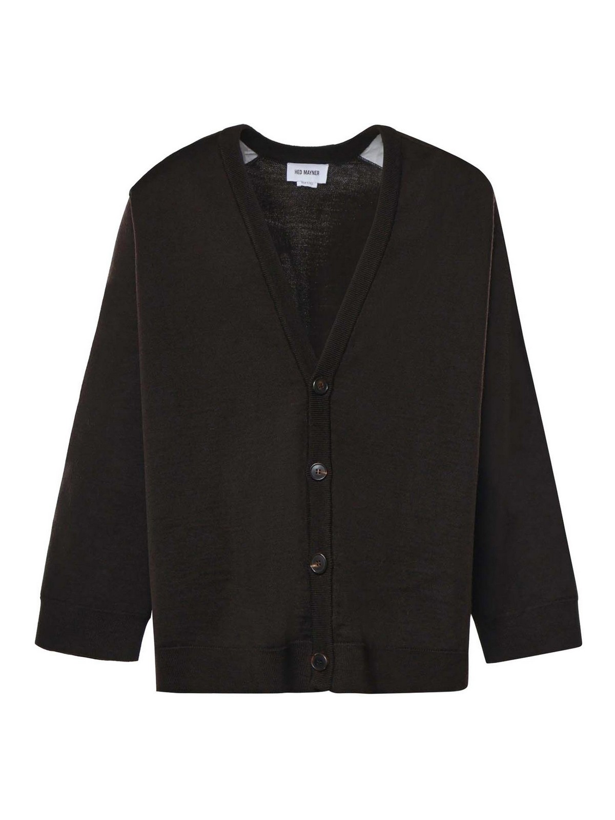 Hed Mayner Cardigan - Marron