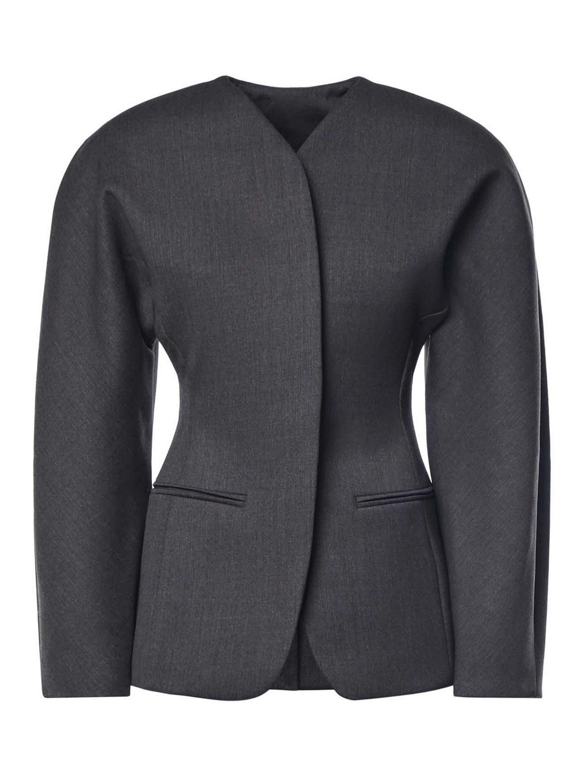 Jacquemus Blazer - Gris Foncé