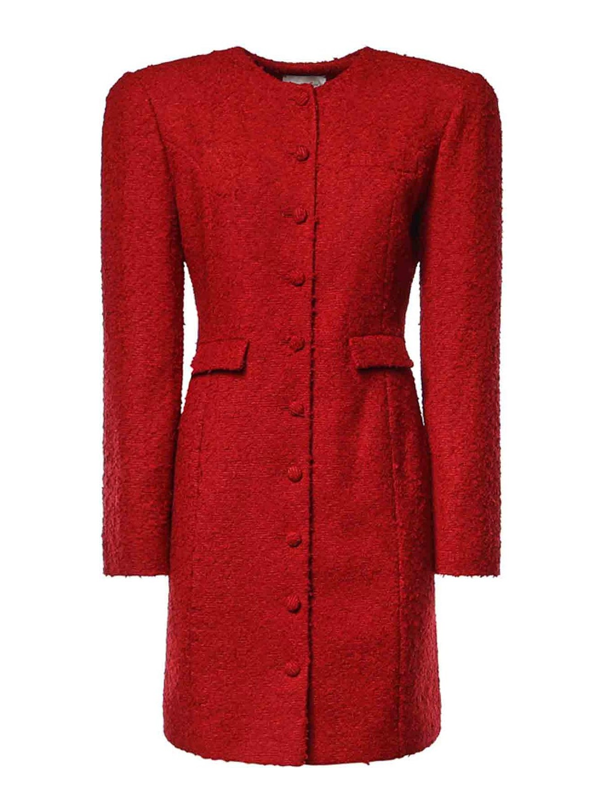 Magda Butrym Robe Courte - Rouge