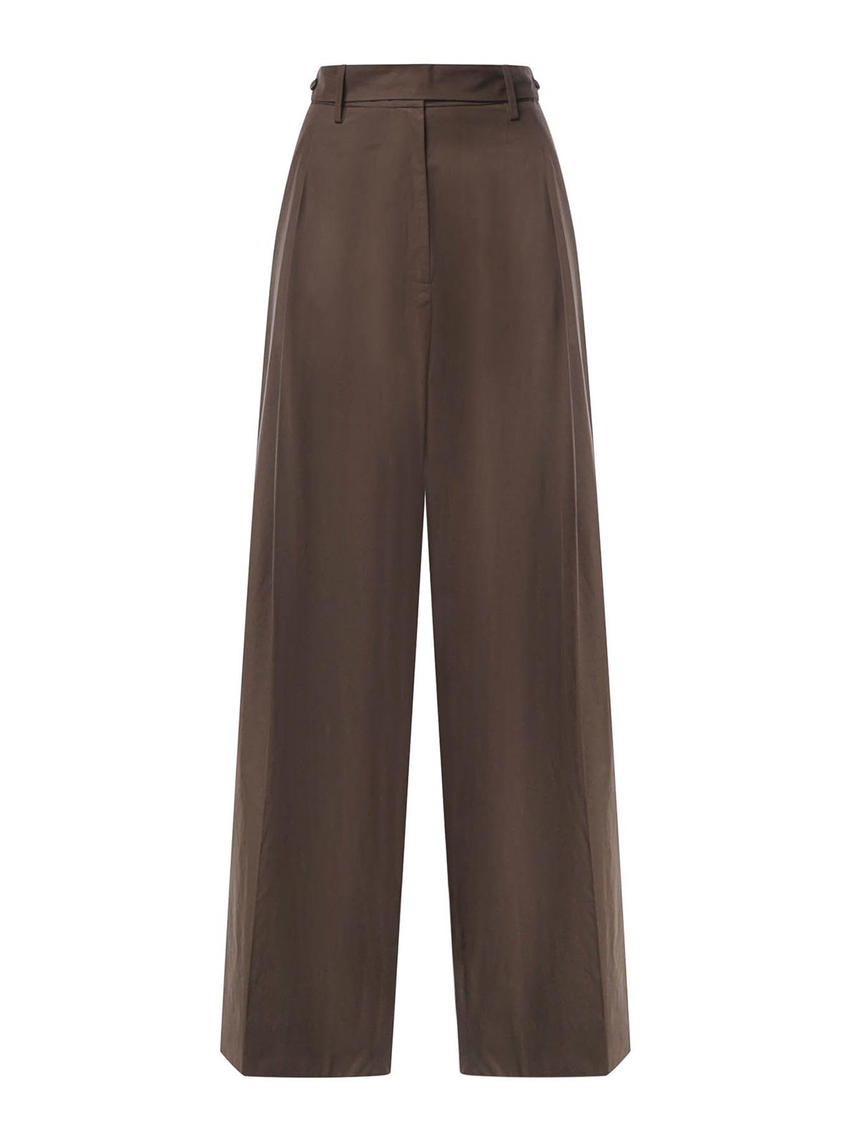 Magda Butrym Pantalons Décontractés - Marron