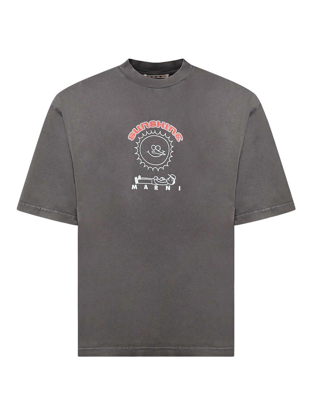 Marni T-Shirt - Gris Foncé