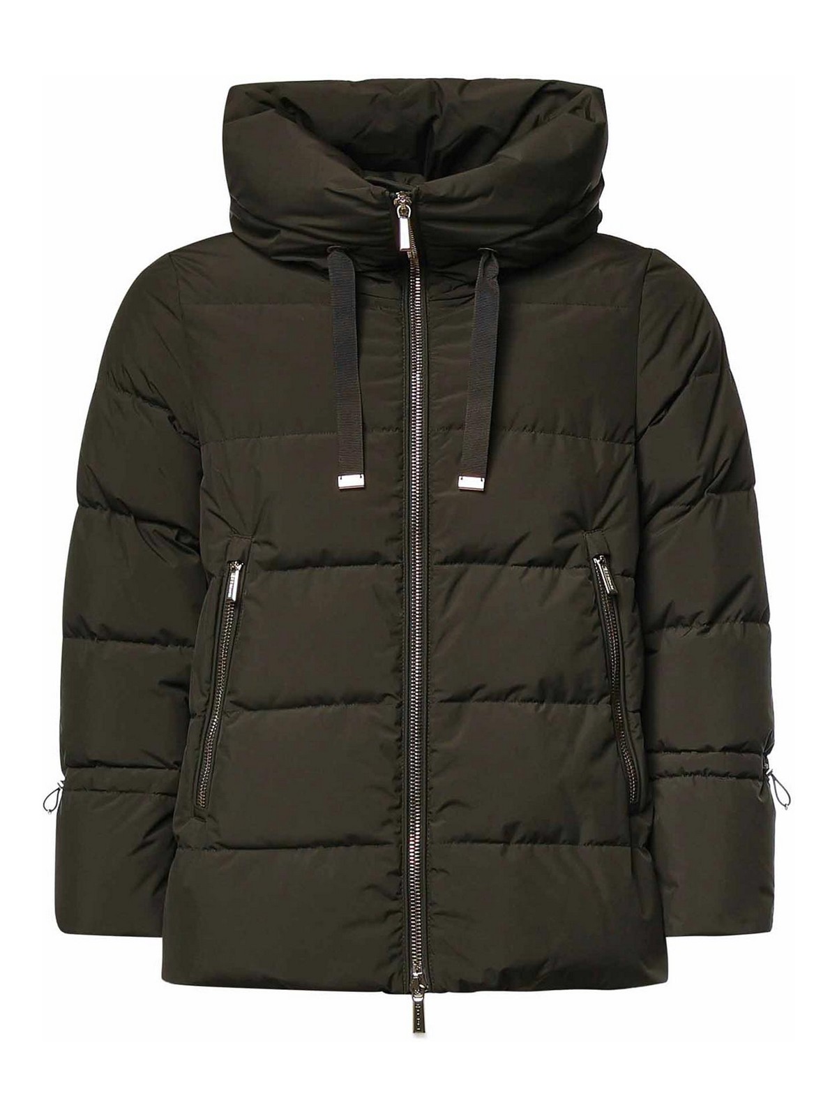 Moorer Blouson Rembourré - Vert Foncé