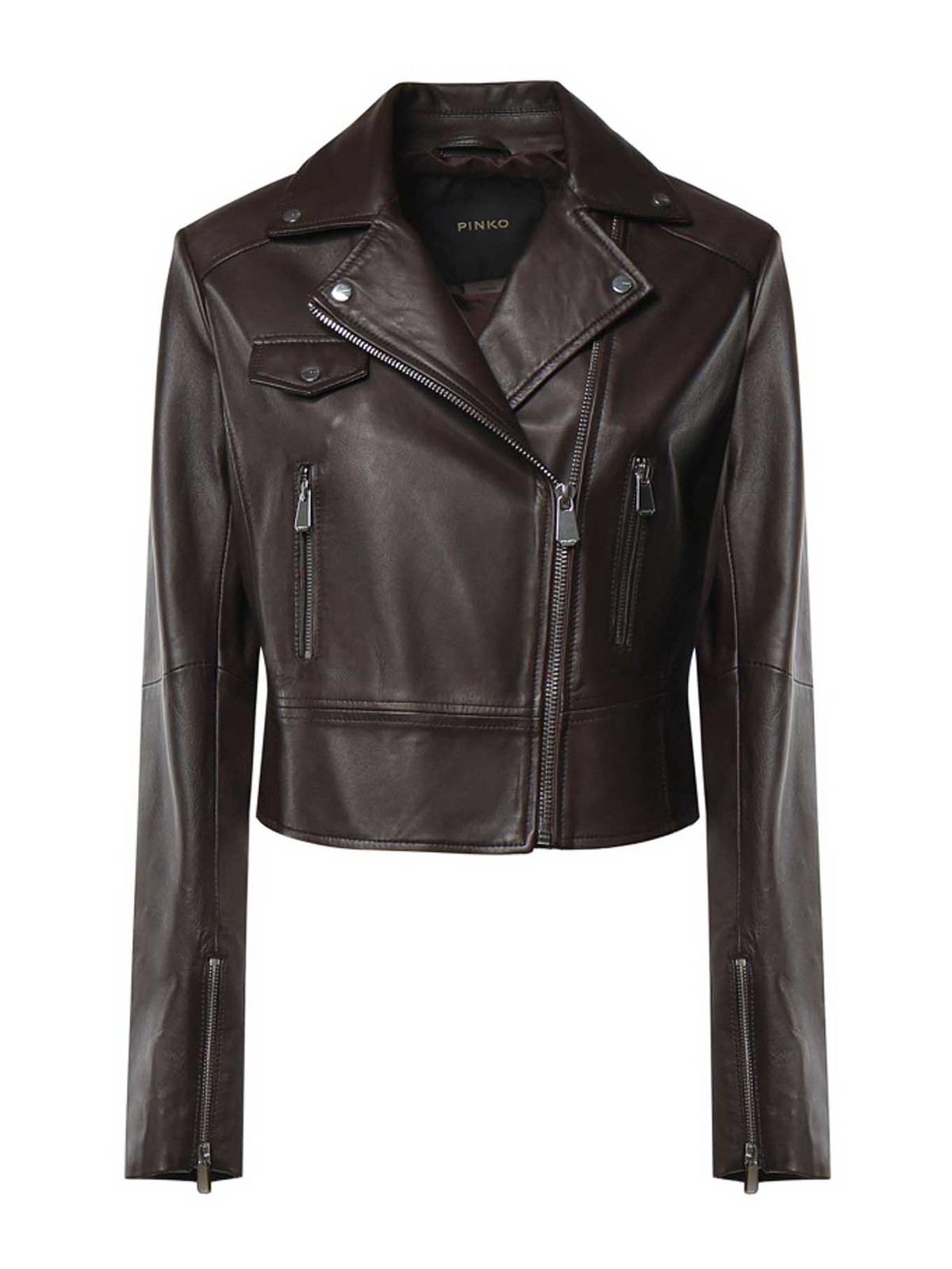 Pinko Veste Casual - Marron Foncé
