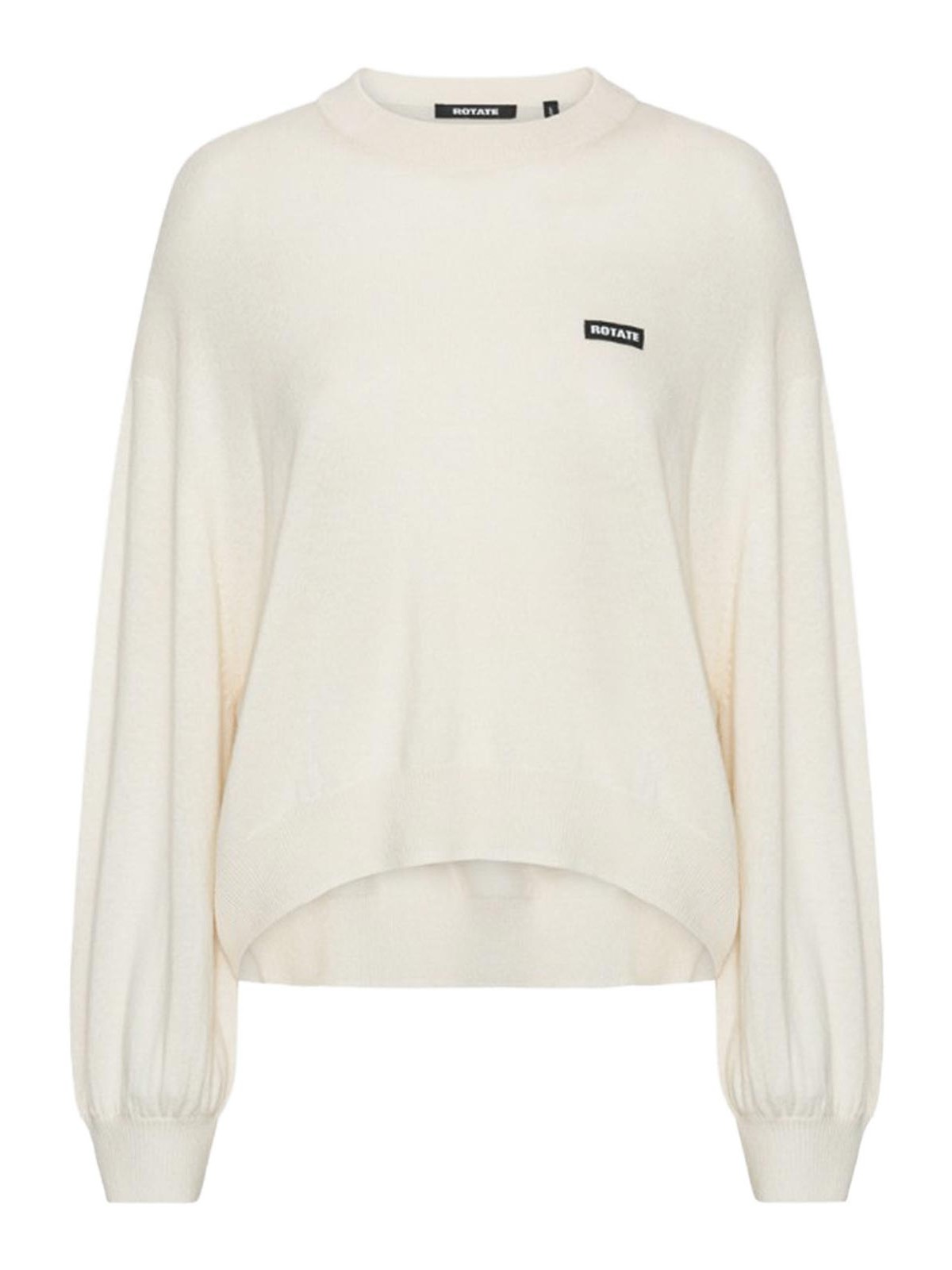 Rotate Birger Christensen Pull Col Rond - Noir