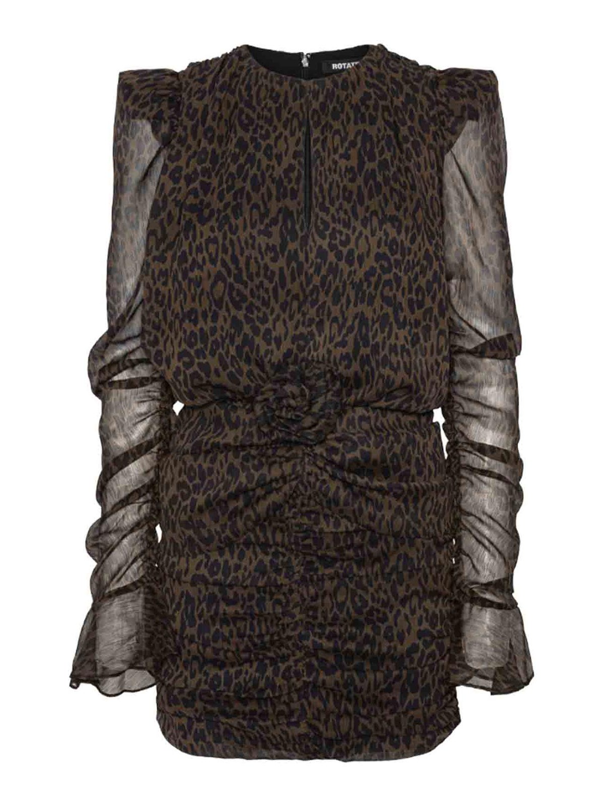 Rotate Birger Christensen Robe Courte - Rouge