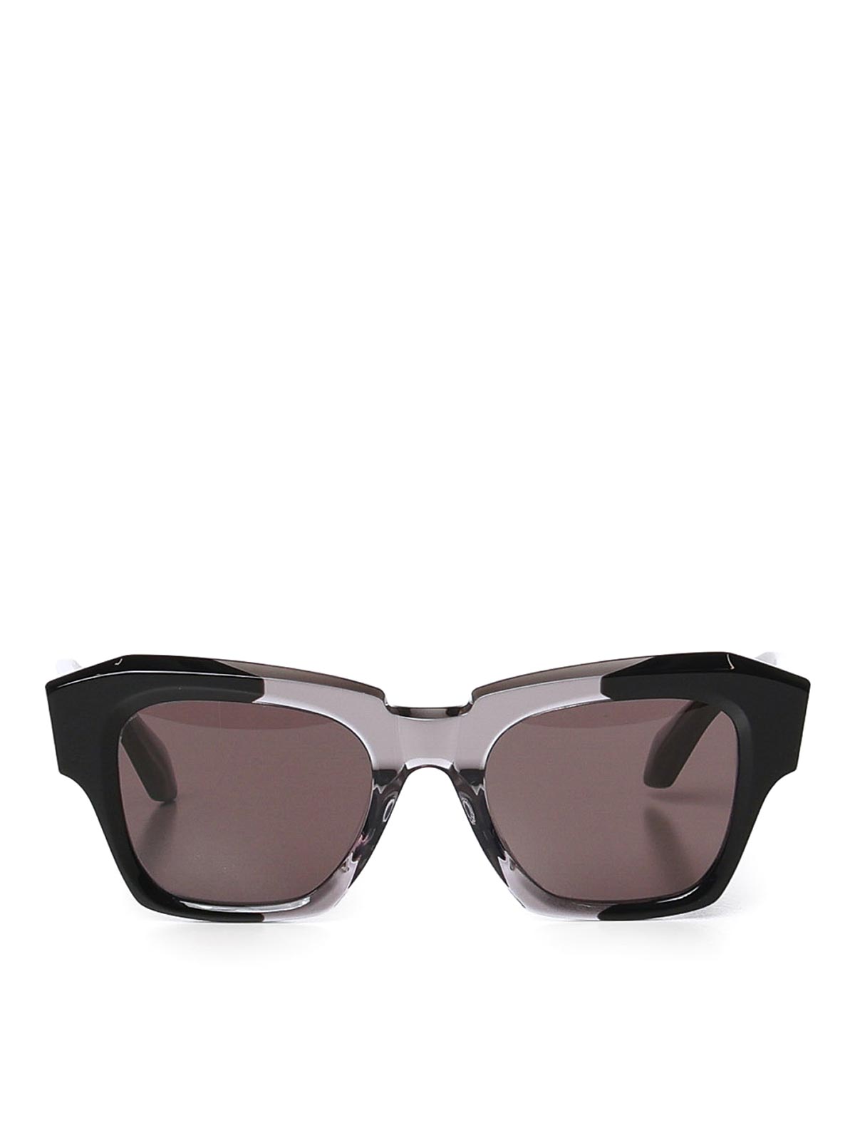Alaïa Gradient Square Sunglasses - Black - Women|AA0103S001