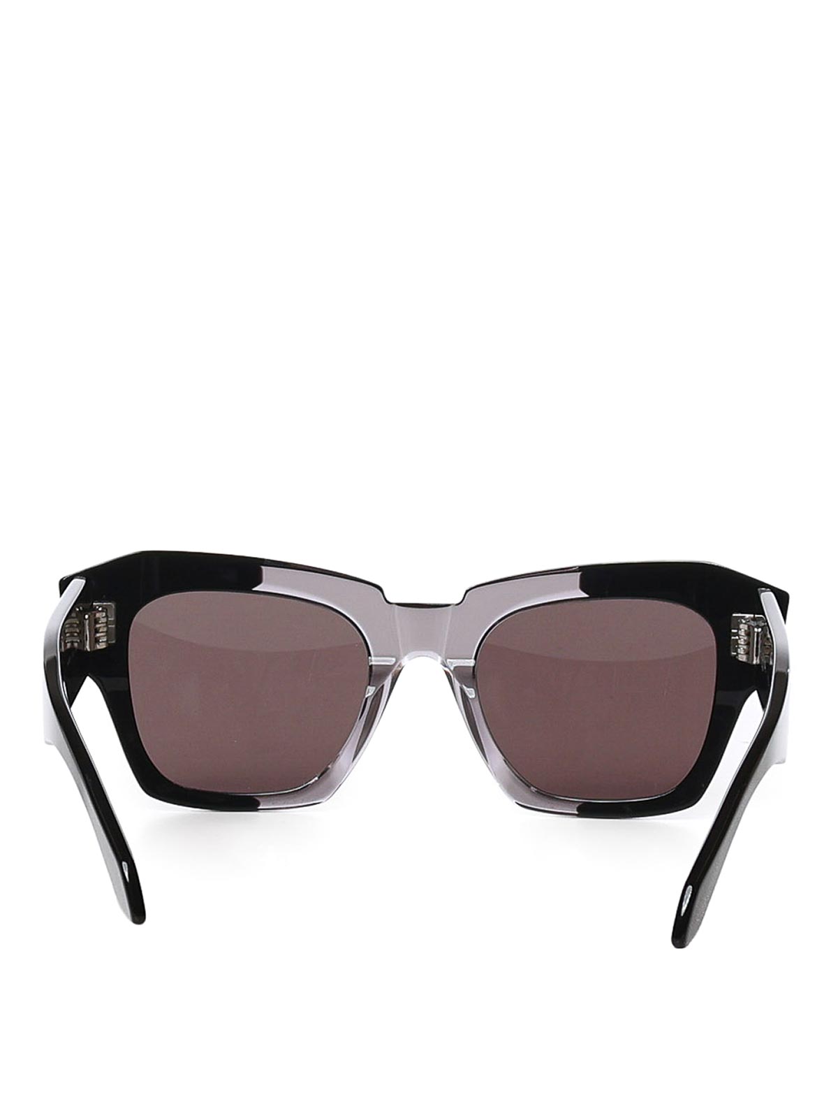 Alaïa Gradient Square Sunglasses - Black - Women|AA0103S001