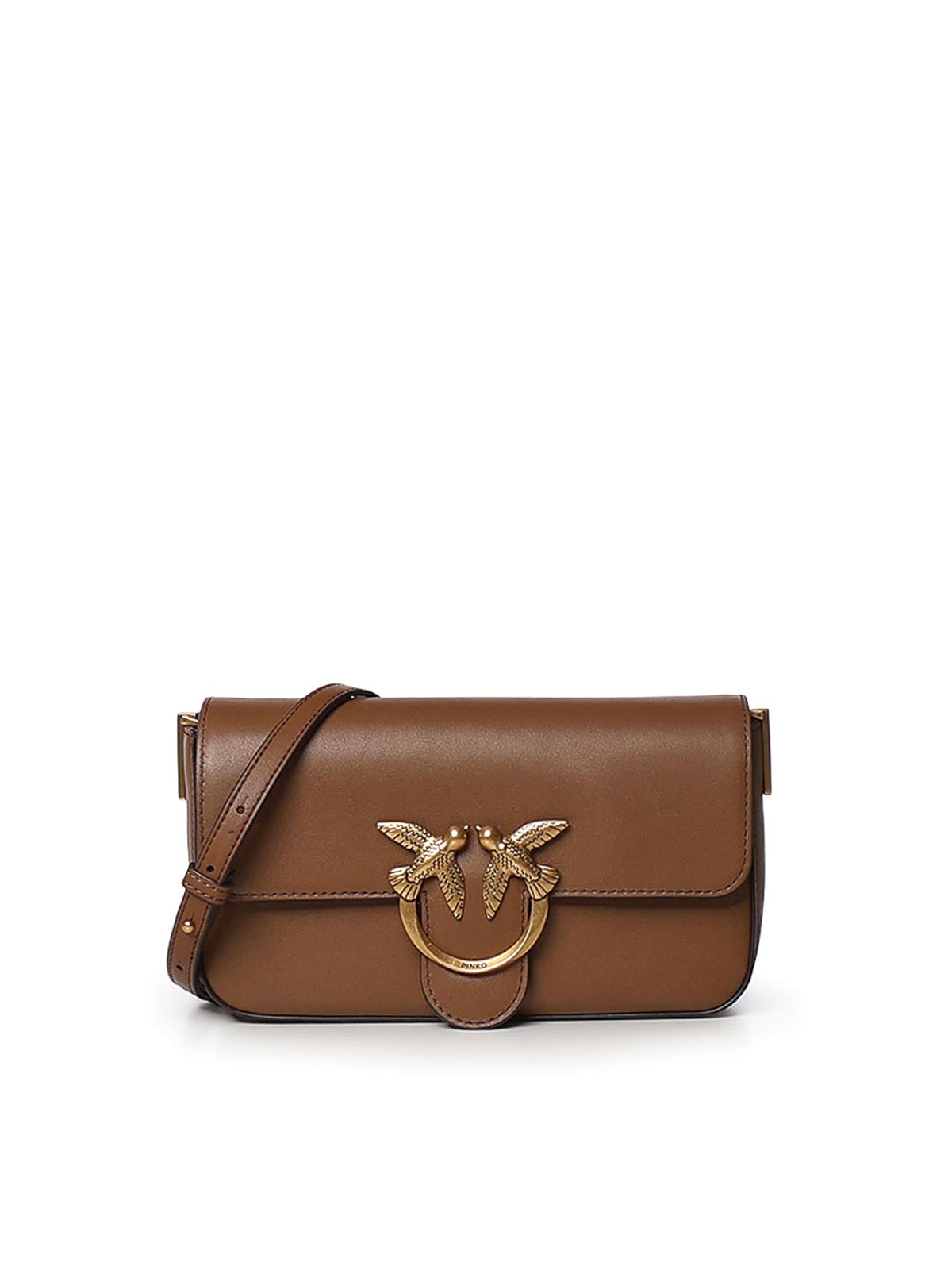 Pinko Sac Porté Épaule - Marron
