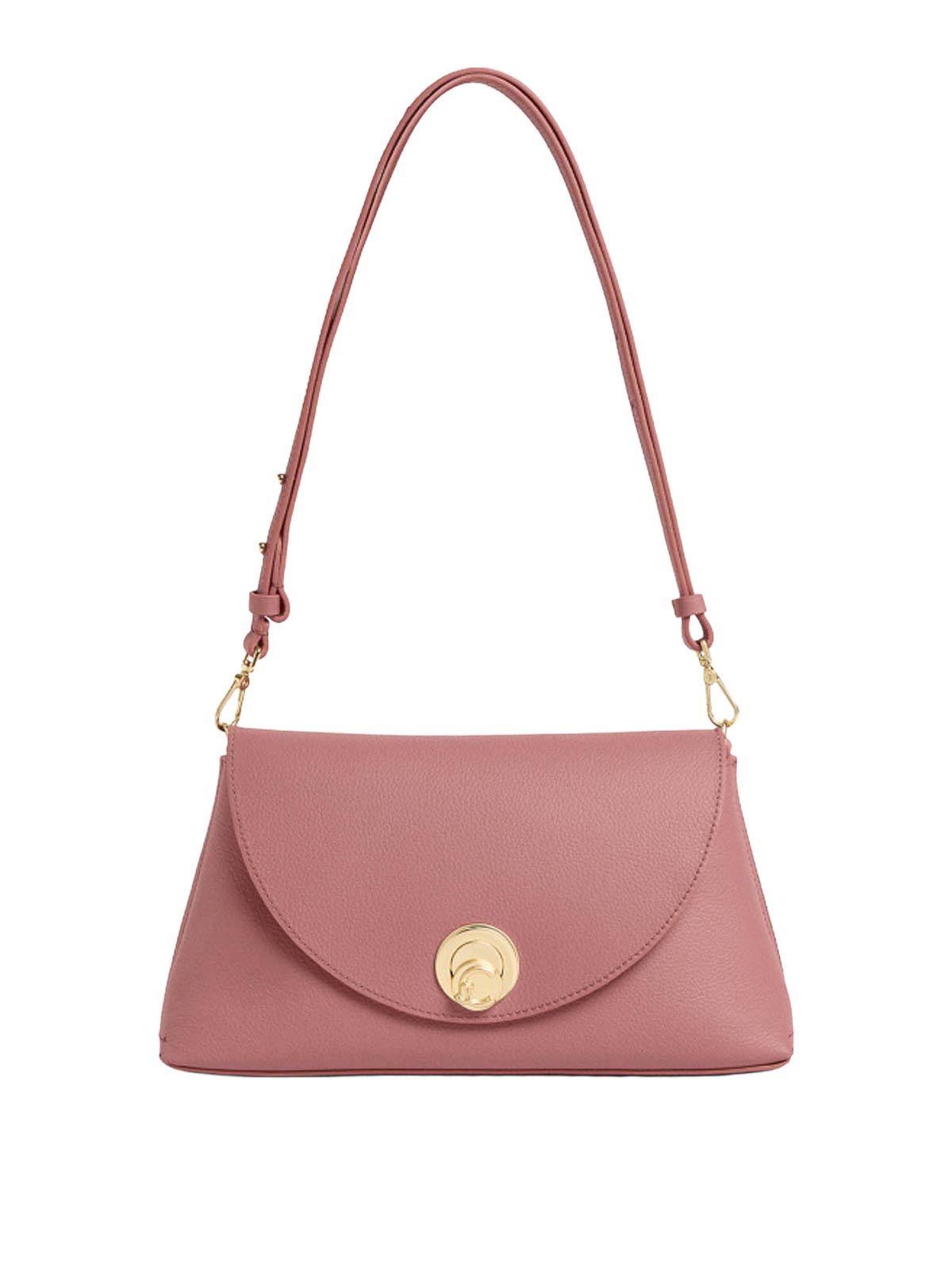 Coccinelle Sac Porté Épaule - Rouge Brun
