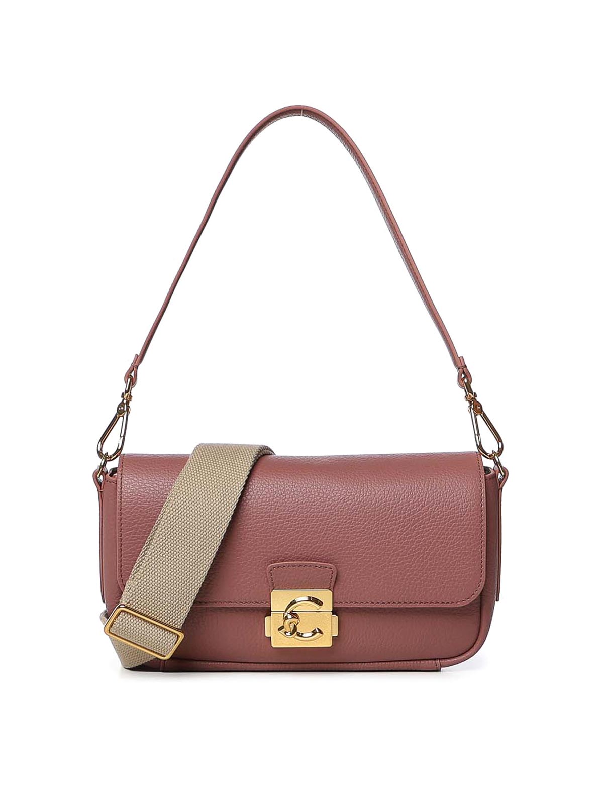 Coccinelle Sac Porté Épaule - Rose