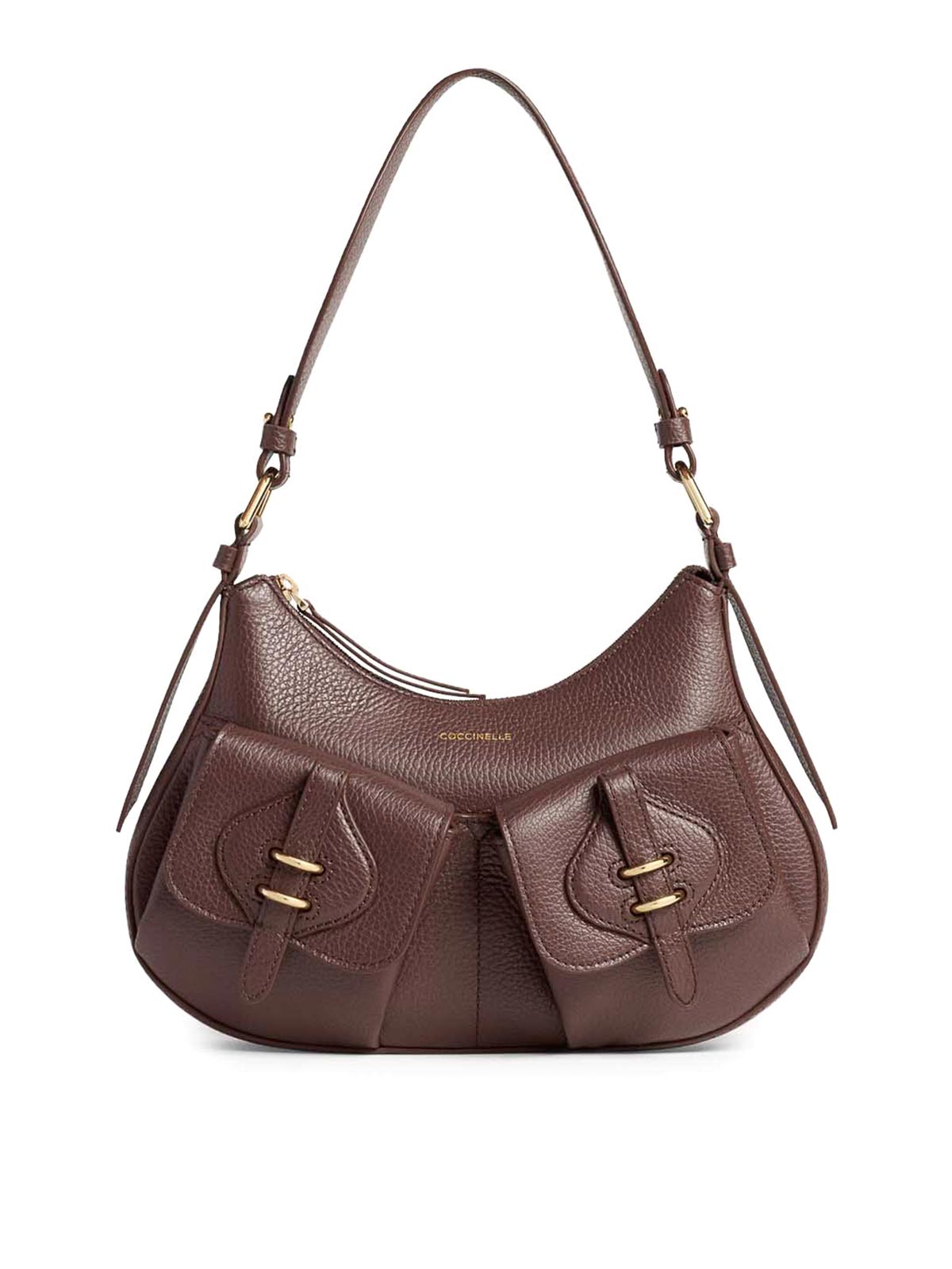 Coccinelle Sac Bandoulière - Rouge Brun