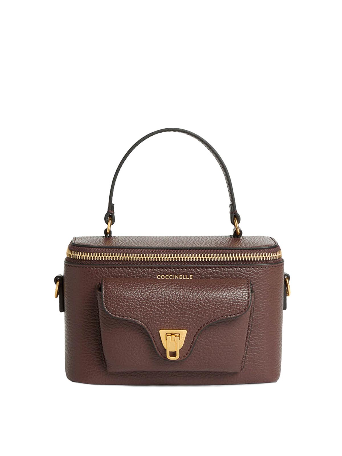 Coccinelle Sac De Bowling - Rouge Brun