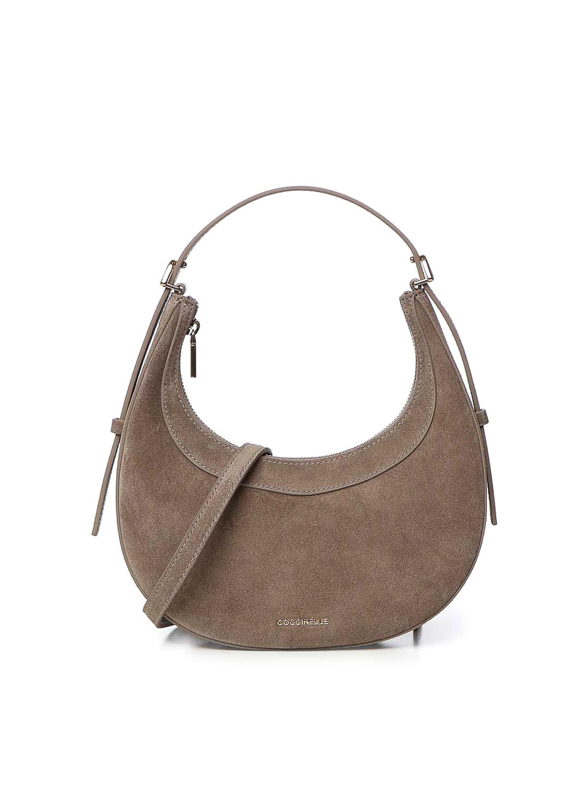 Coccinelle Sac Porté Épaule - Taupe