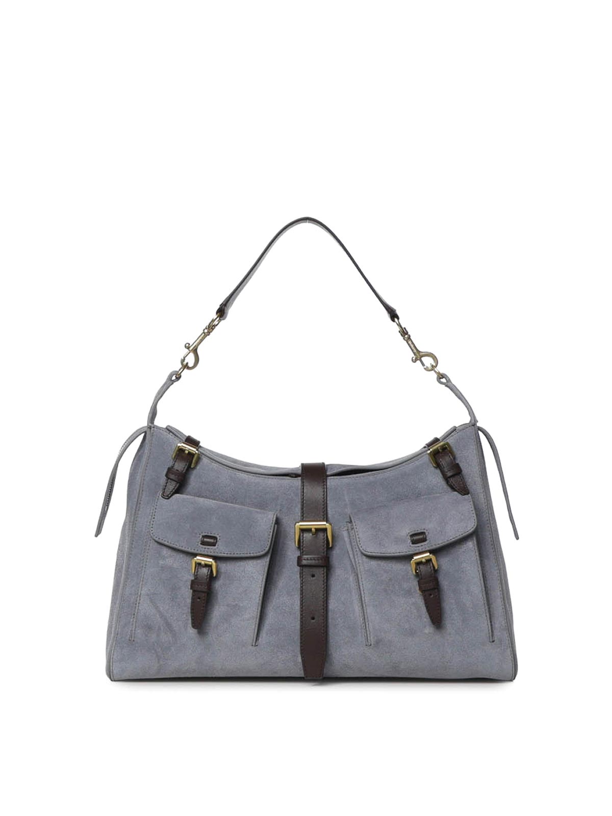 Mulberry Sac Porté Épaule - Gris
