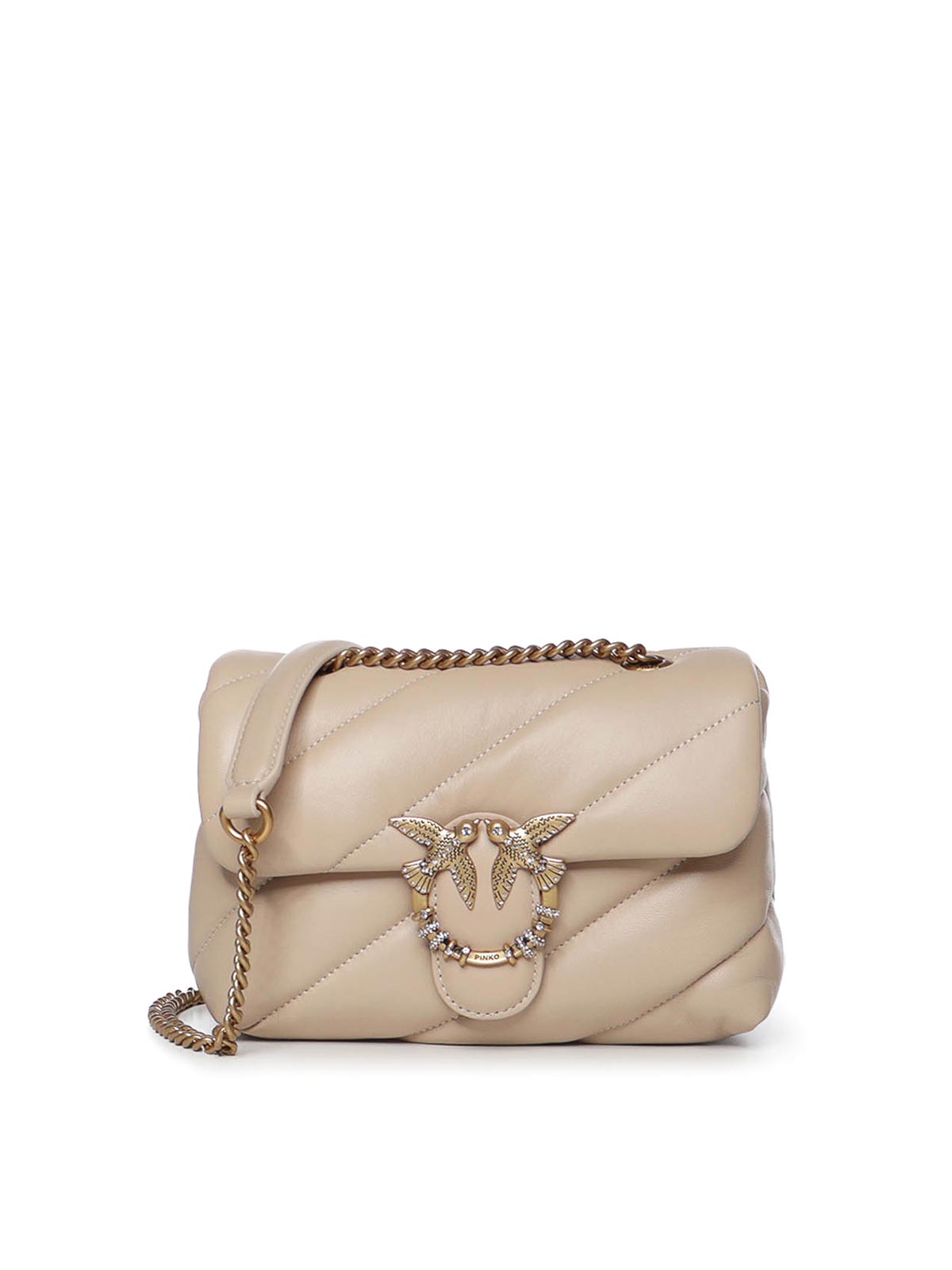 Pinko Sac Porté Épaule - Beige