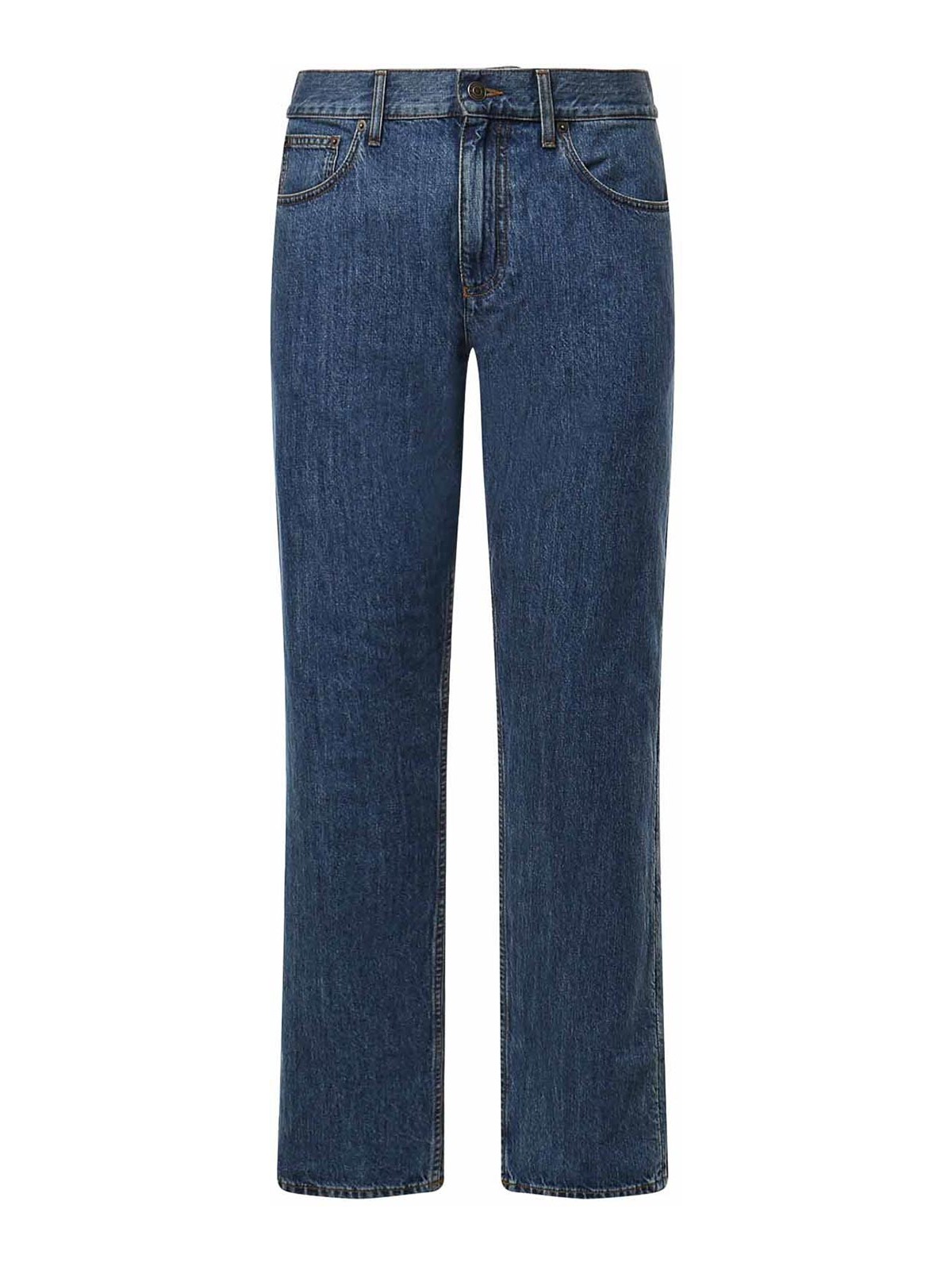 Burberry Jean Droit - Foncé Délavé
