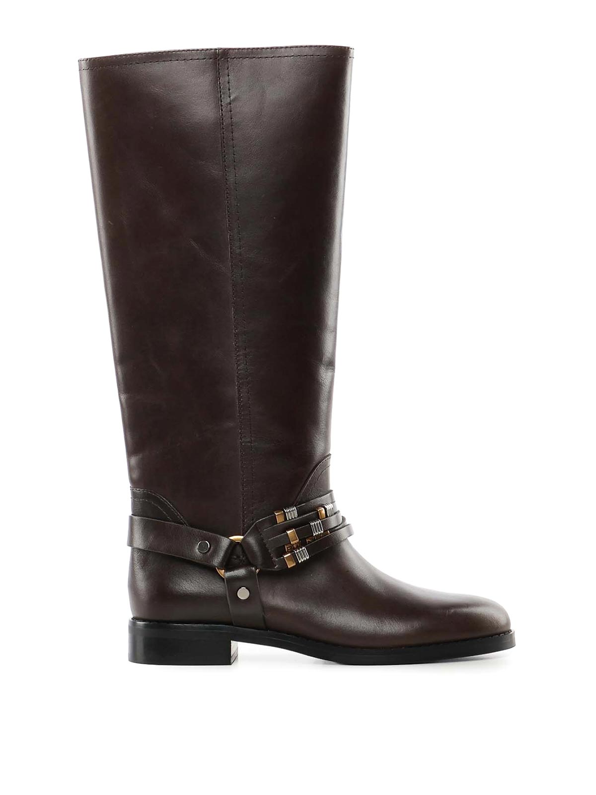 Pinko Bottes - Marron