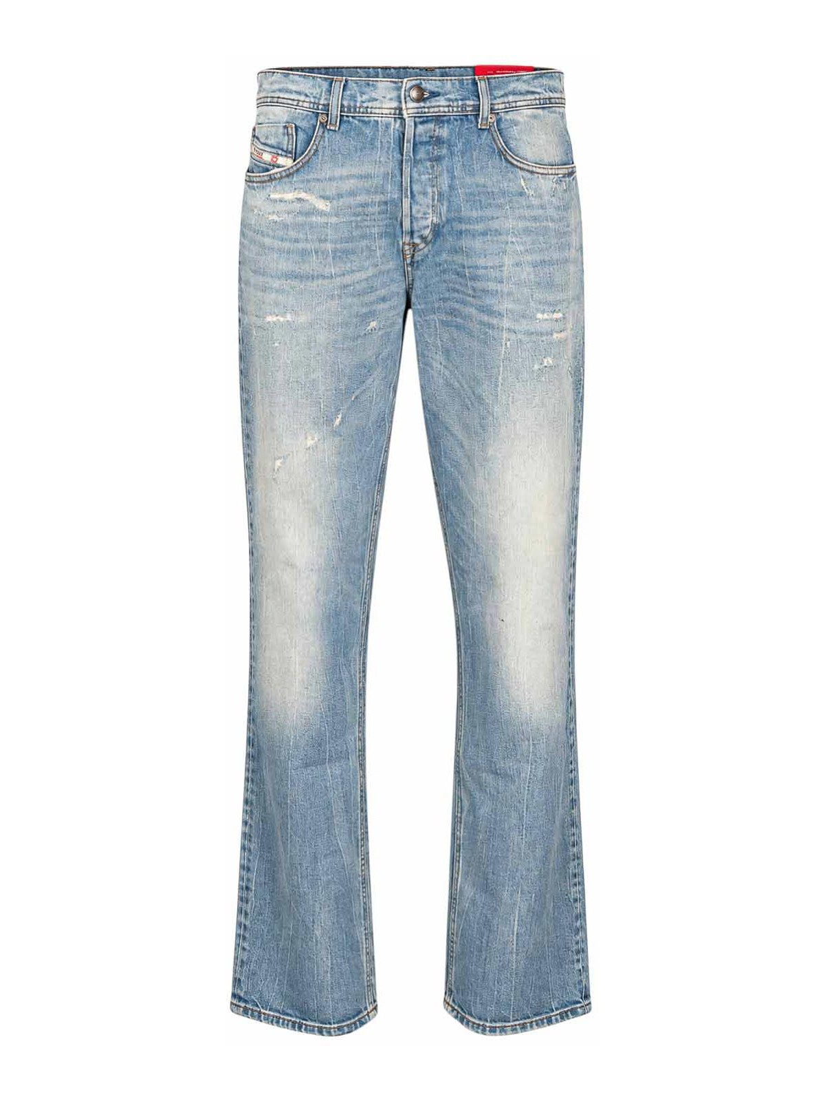 Diesel Jean Droit - Bleu Clair