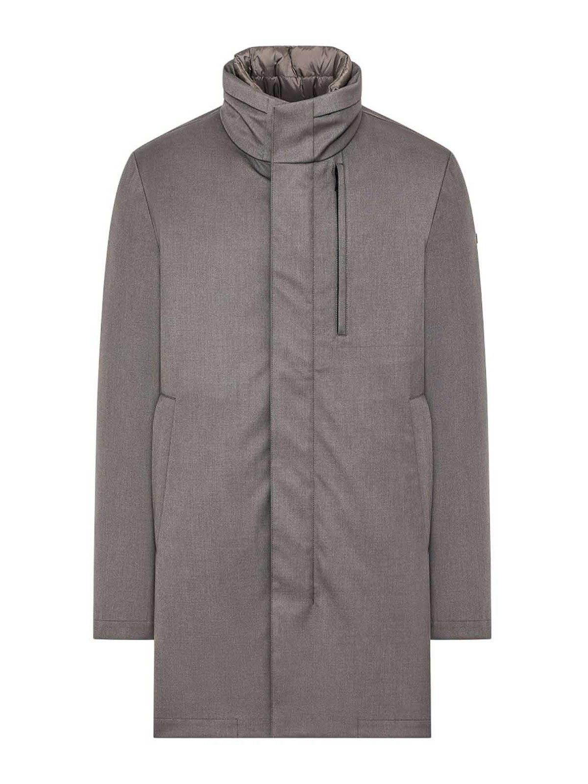 Duno Manteau Au Genou - Beige