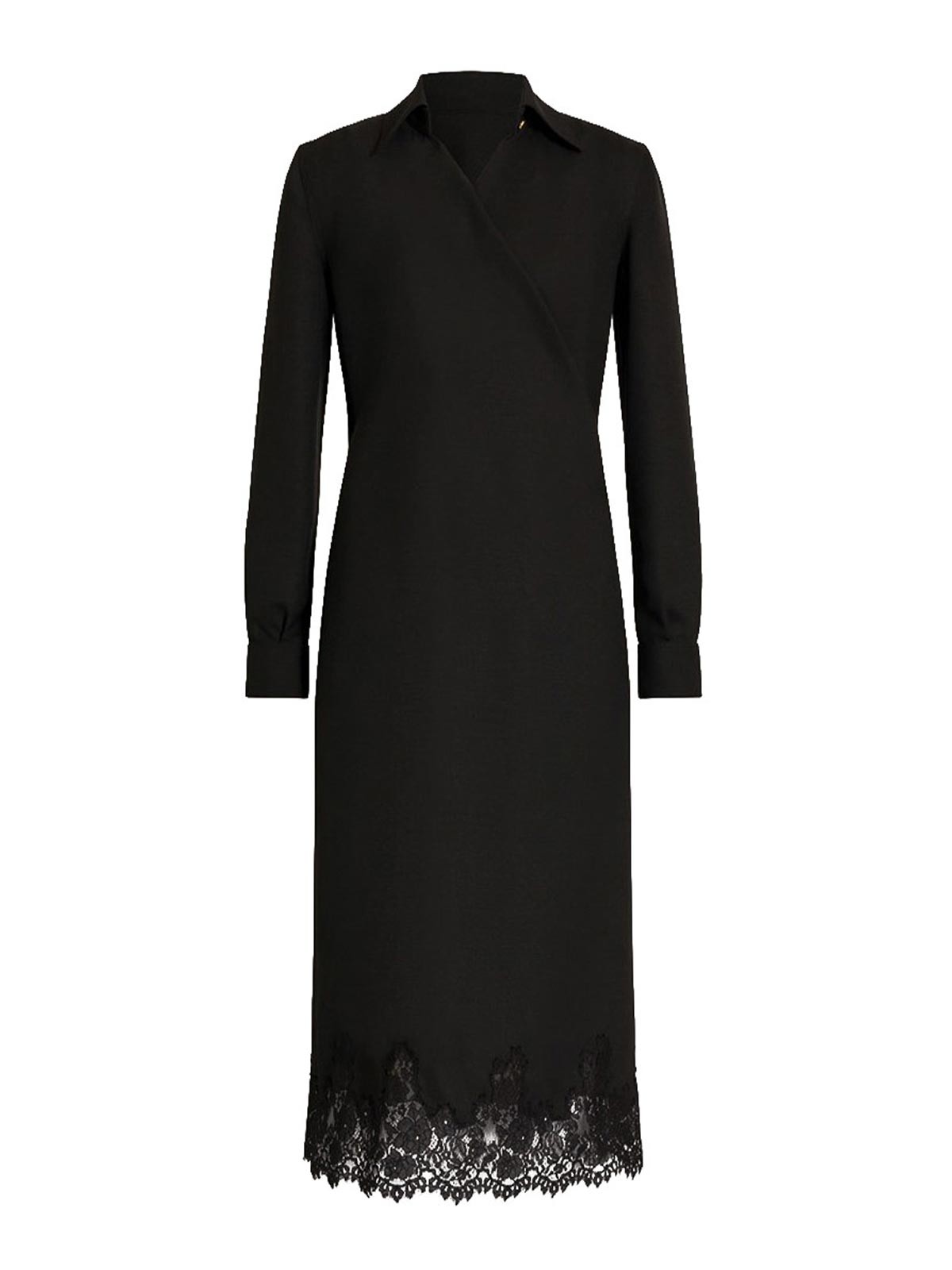 Alberta Ferretti Robe Au Genou - Noir