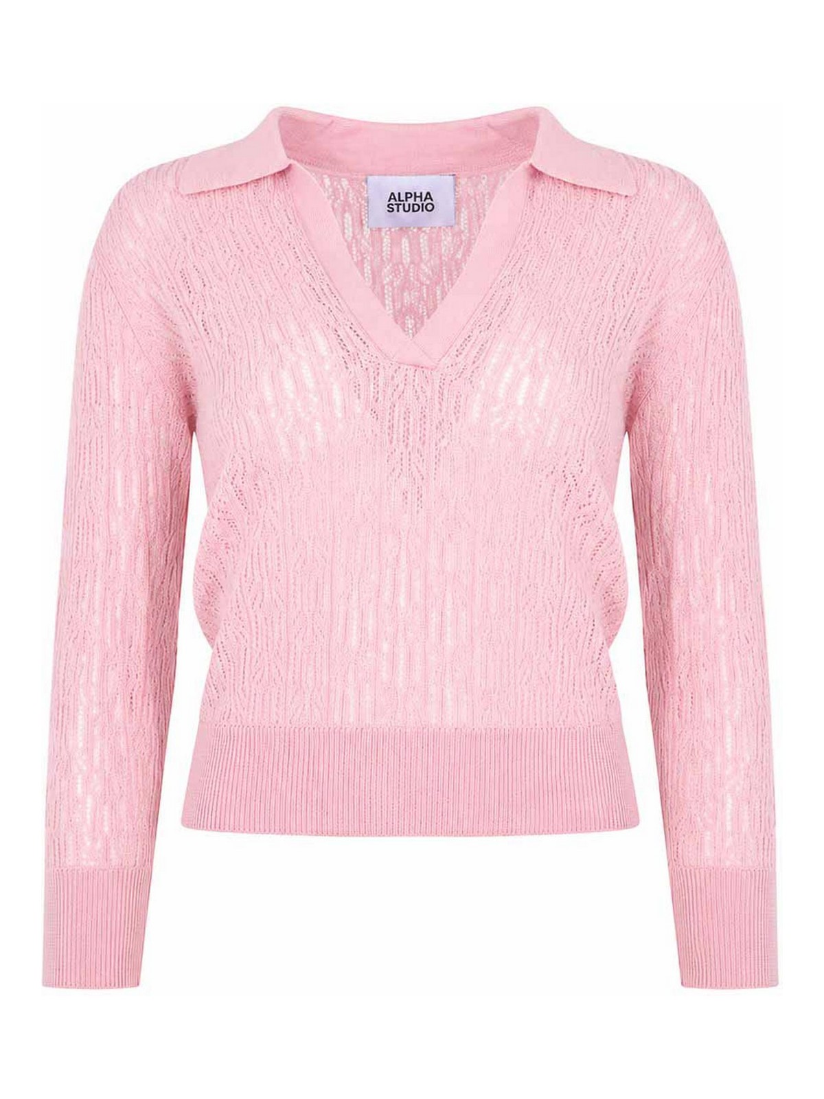 Alpha Studio Polo - Rose