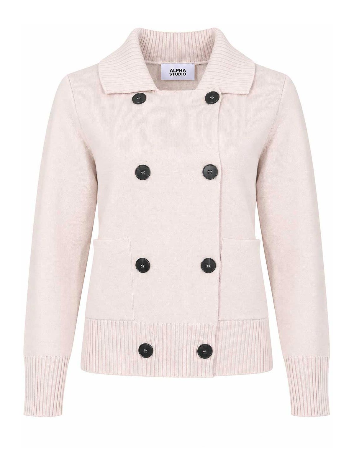 Alpha Studio Blazer - Gris Clair