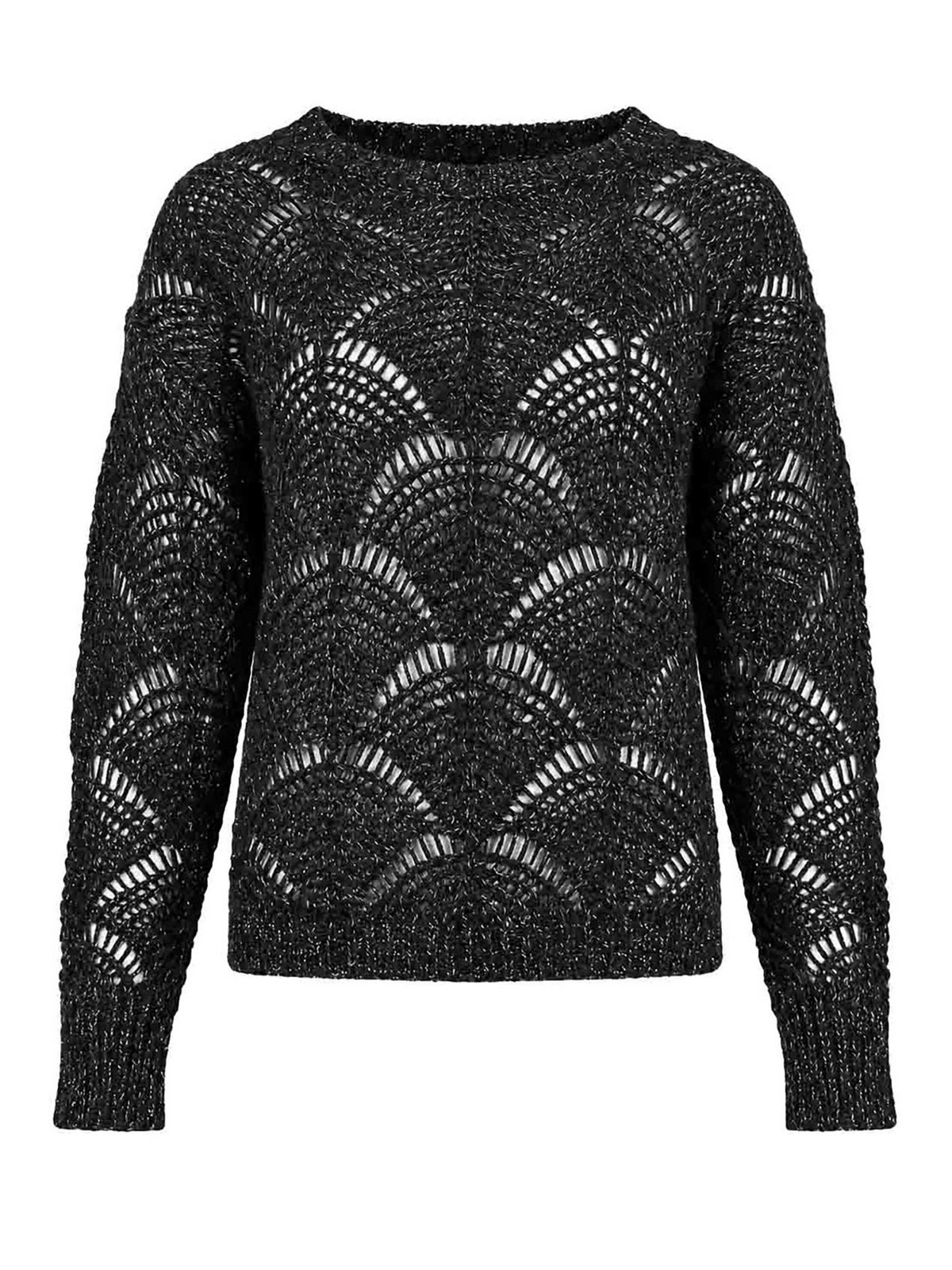 Alpha Studio Pull Col Rond - Gris