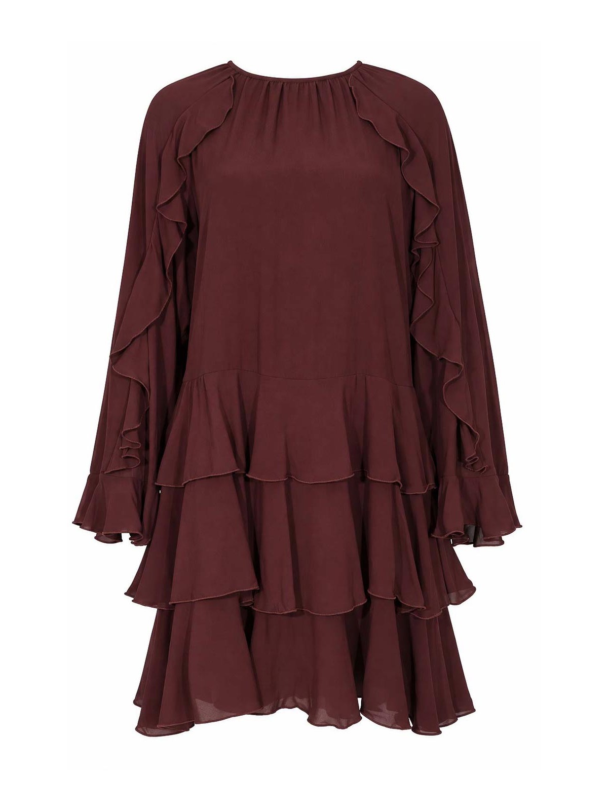 Alpha Studio Jupe Midi - Marron