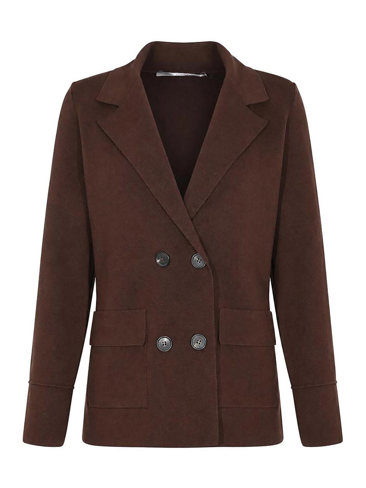 D. Exterior Blazer - Marron Foncé