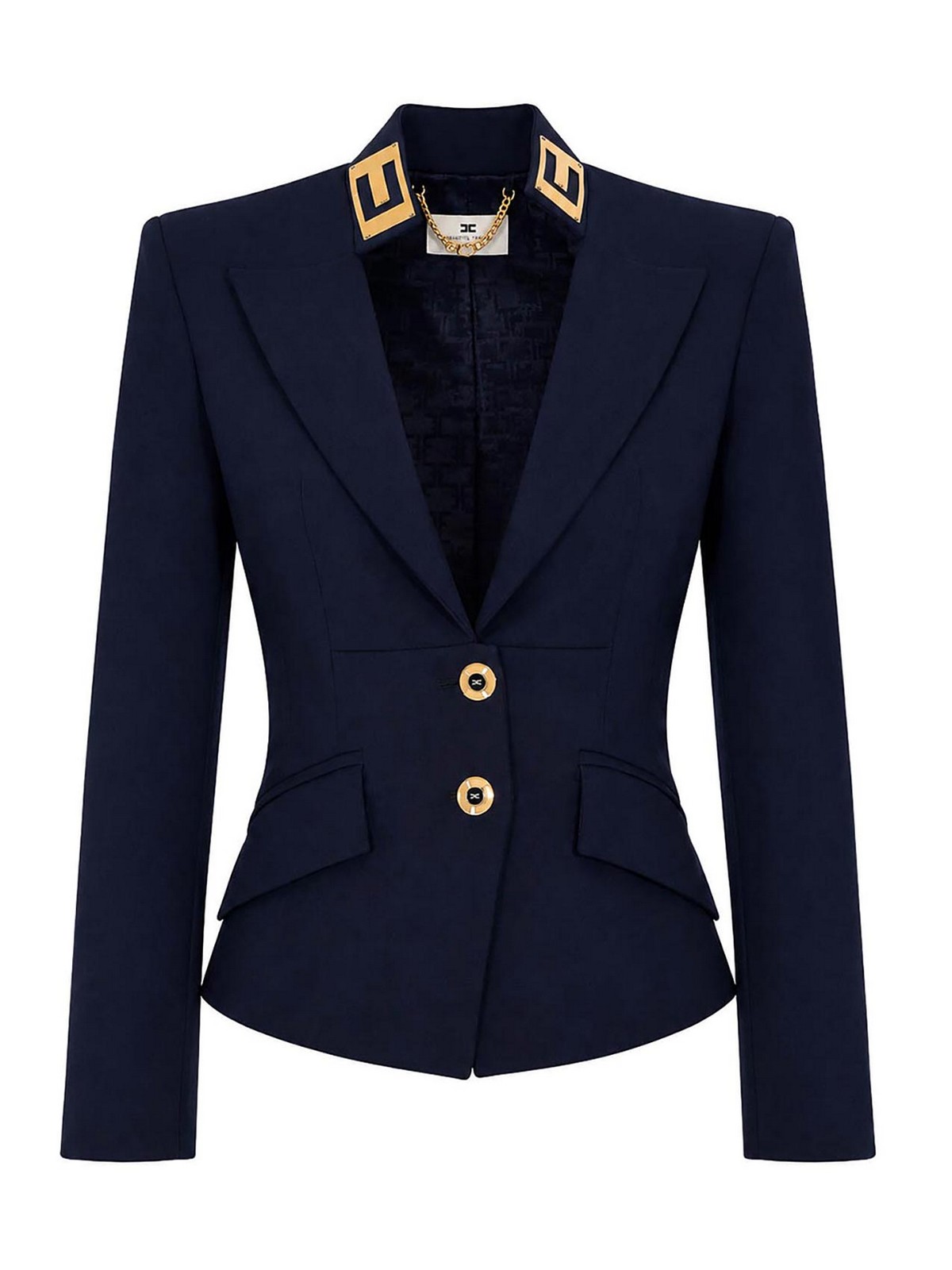 Elisabetta Franchi Blazer - Bleu Foncé