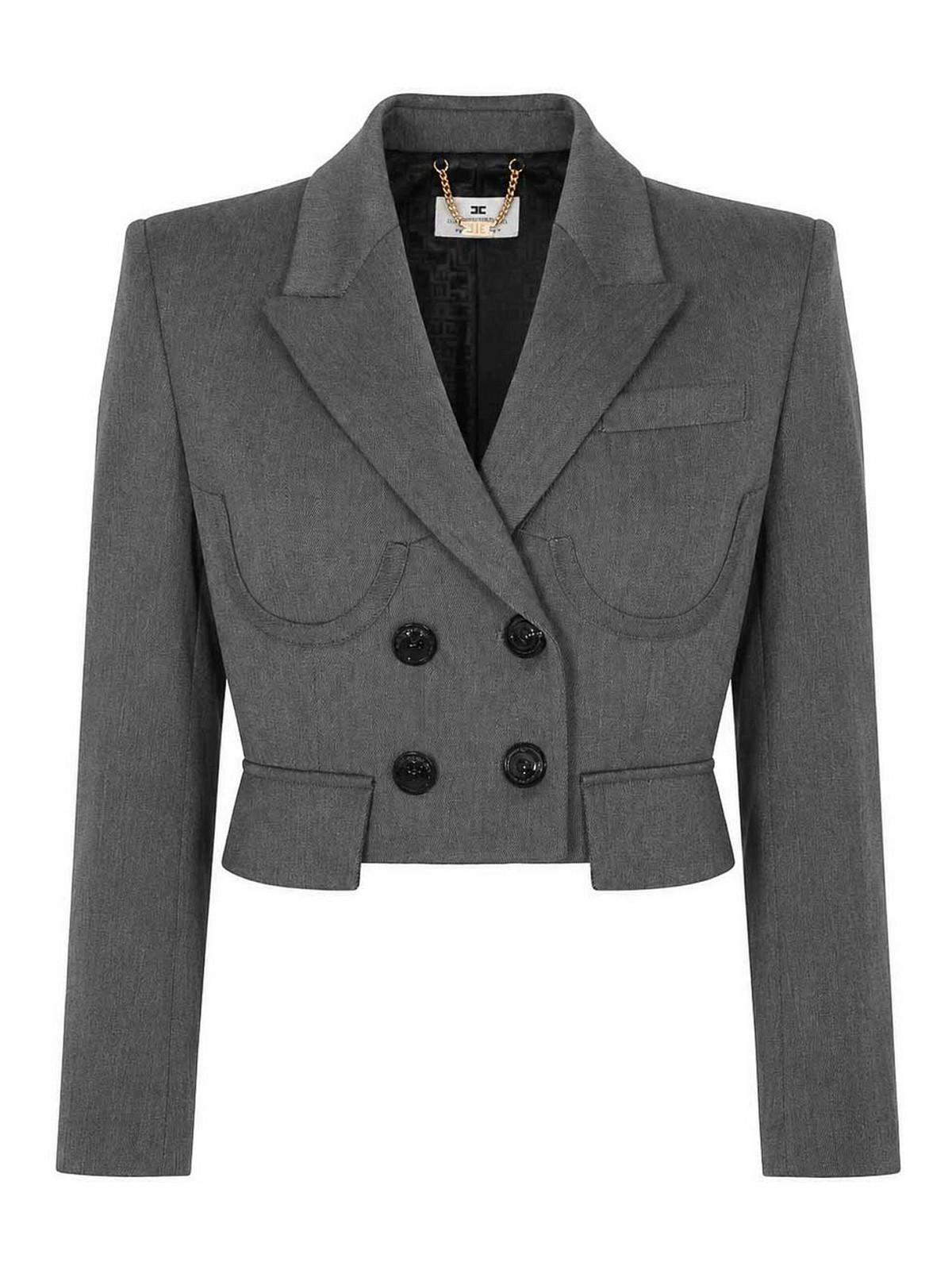 Elisabetta Franchi Blazer - Gris