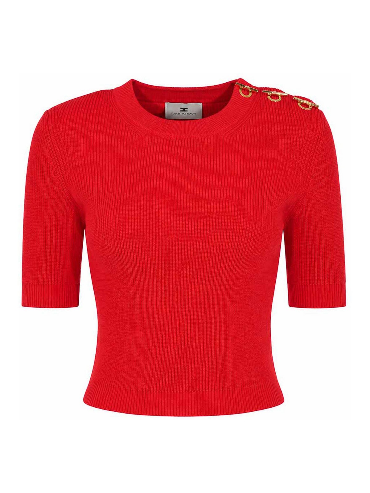 Elisabetta Franchi Top - Rouge